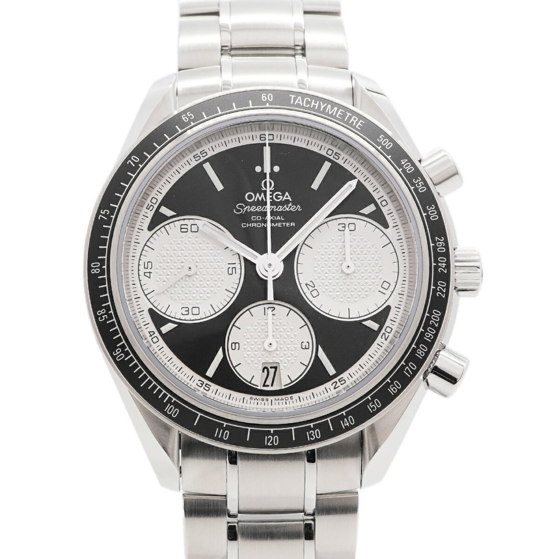 Omega Speedmaster Racing 326.30.40.50.01.002 Black Dial Men's Watch: --- Catalog ---Category: SizeWrist Size: 20cm / 7.87''Case Diameter: 40mm / 1.57''Category: DesignType: WristwatchGender: MenColor (Dial): BlackMaterial (Band): Stainless steelCategory: GeneralMPN: 32