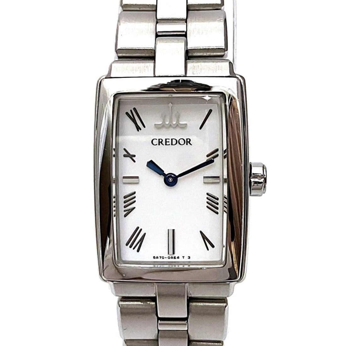 Seiko Credor Aqua watch, total weight 45.8g, stainless steel, quartz movement, white dial, 5A70-0AD0 (1 of 9)