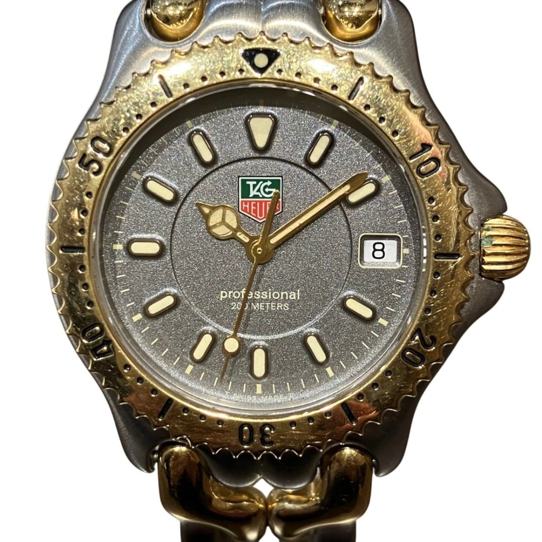 TAG Heuer watch, total weight 92.4g, stainless steel, quartz movement, gray dial, WG1220-K0: --- Catalog ---Category: SizeCase Diameter: 33mm / 1.3''Category: DesignType: WristwatchGender: Women,MenColor (Dial): GrayMaterial (Band): Stainless steelMaterial (Case): Stainless steelCategory: Gen