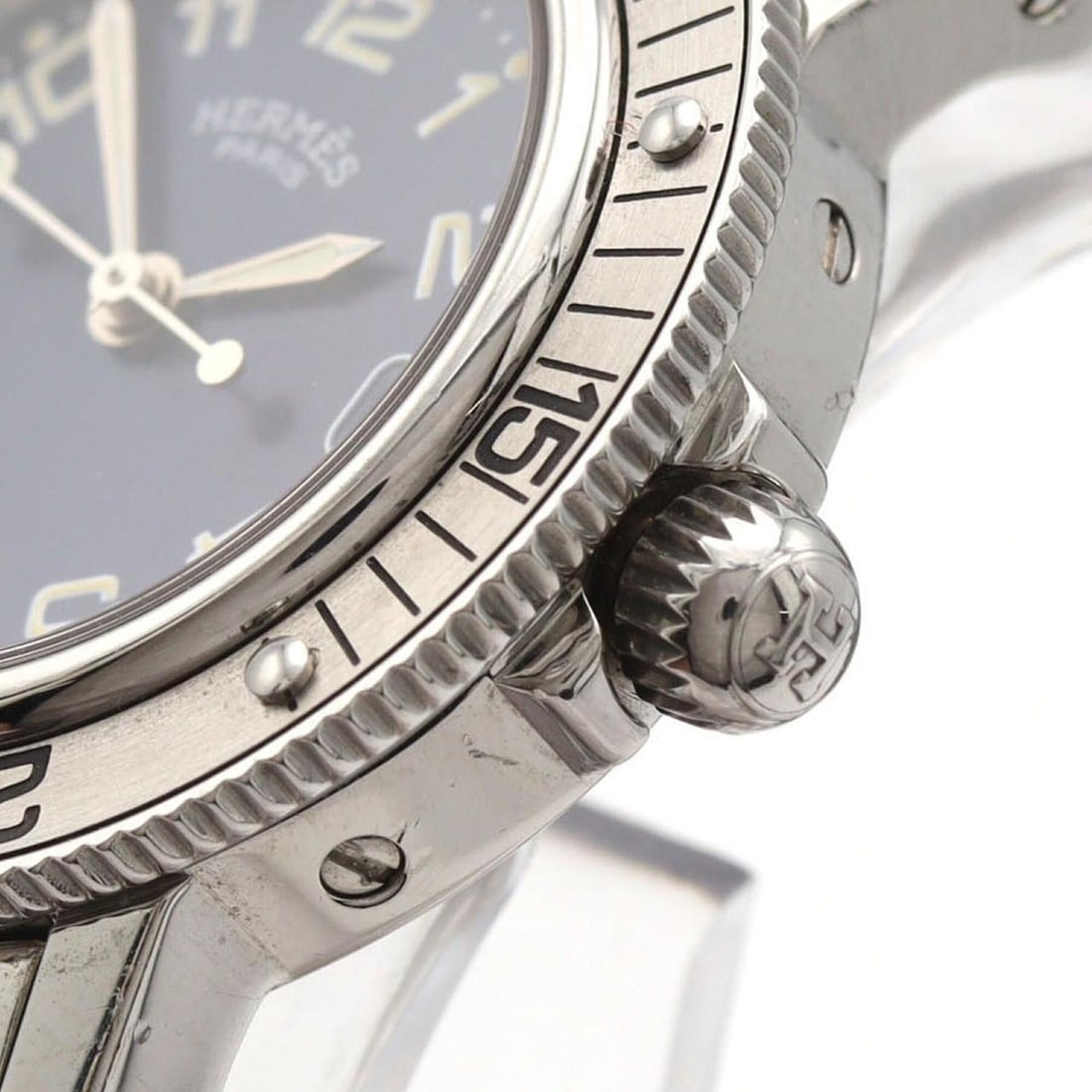 Hermes Clipper Diver CL5.210 SS Quartz Watch - 3