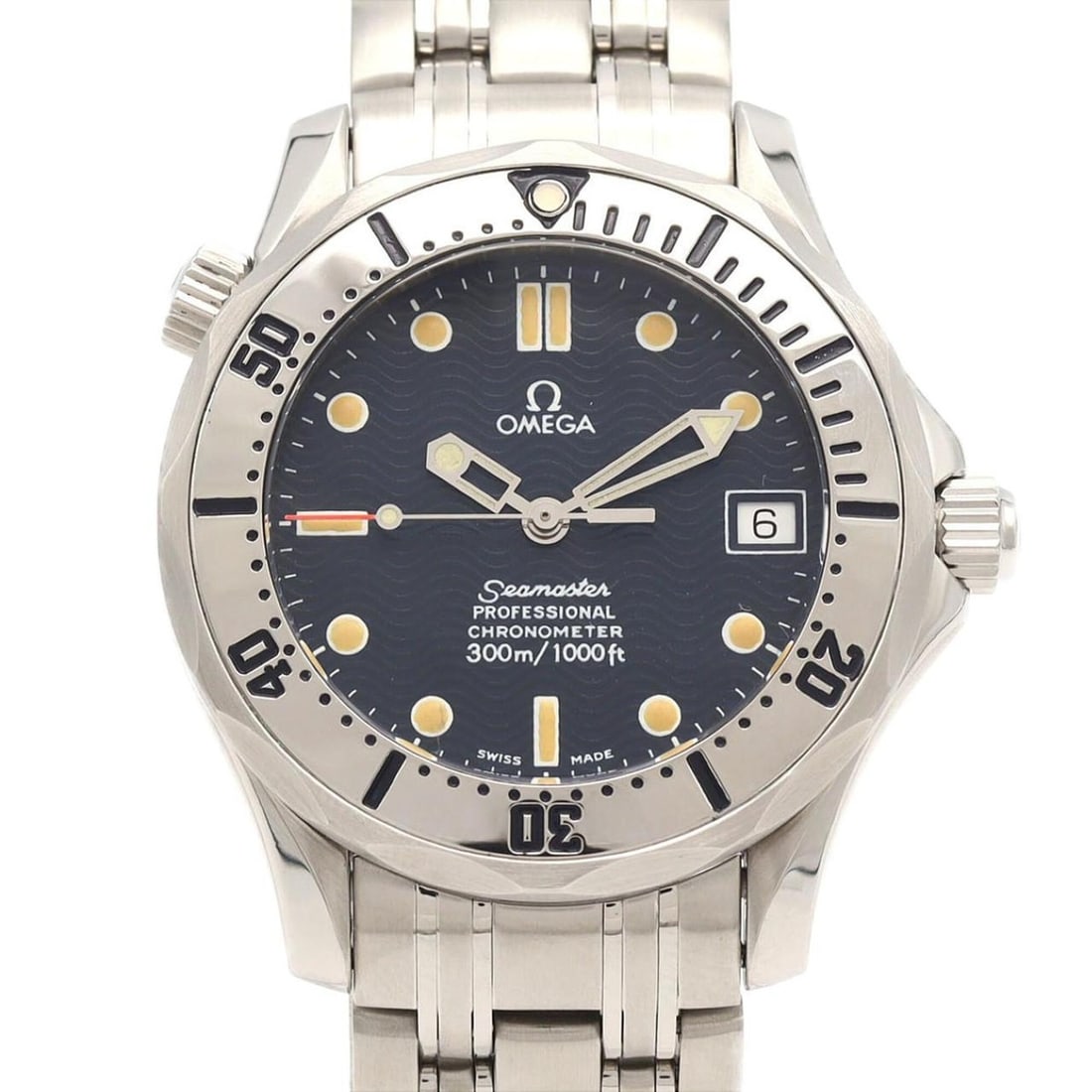 Omega Seamaster Professional 2552.80 Stainless Steel Automatic Watch: --- Catalog ---Category: SizeWrist Size: 16cm / 6.29''Case Diameter: 36mm / 1.42''Category: DesignType: WristwatchGender: Men,WomenColor (Dial): BlueMaterial (Band): Stainless steelMaterial (Case): St