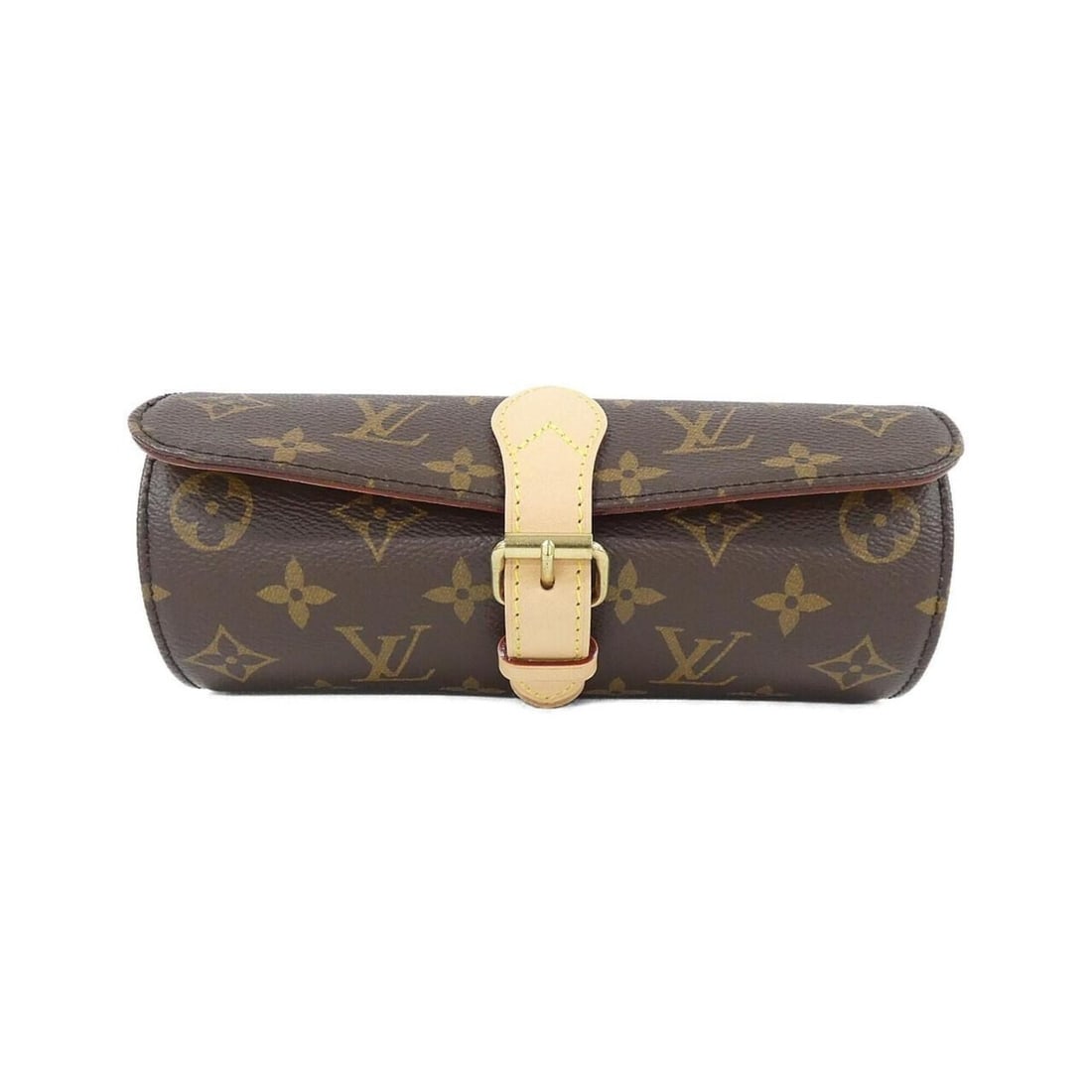 Louis Vuitton Monogram Etui 3 Montres M47530 Watch Case: --- Catalog ---Category: SizeSize (HxWxD): 8cm x 20cm x 8cm / 3.14'' x 7.87'' x 3.14''Category: DesignType: PouchColor: Marron, MonogramGender: Men,WomenMaterial: Monogram Category: GeneralMPN: M47530