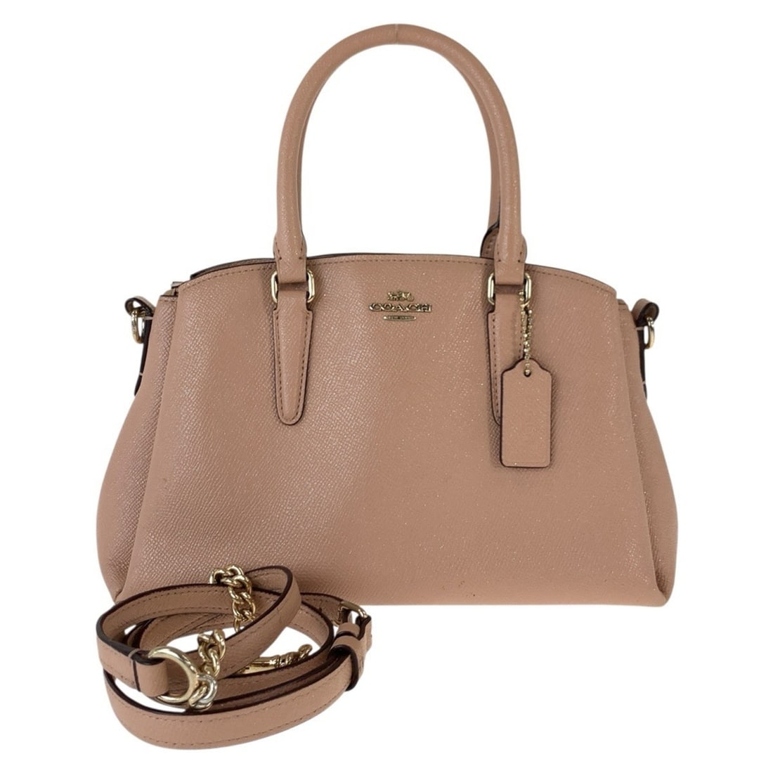 COACH Coach Beige Pink Handbag Shoulder Bag 2-way Women's: --- Catalog ---Category: SizeSize (HxWxD): 16cm x 26cm x 10cm / 6.29'' x 10.23'' x 3.93''Category: DesignType: Handbag, Shoulder bagColor: Pink beigeGender: WomenMaterial: PVC Category: GeneralBrand: 