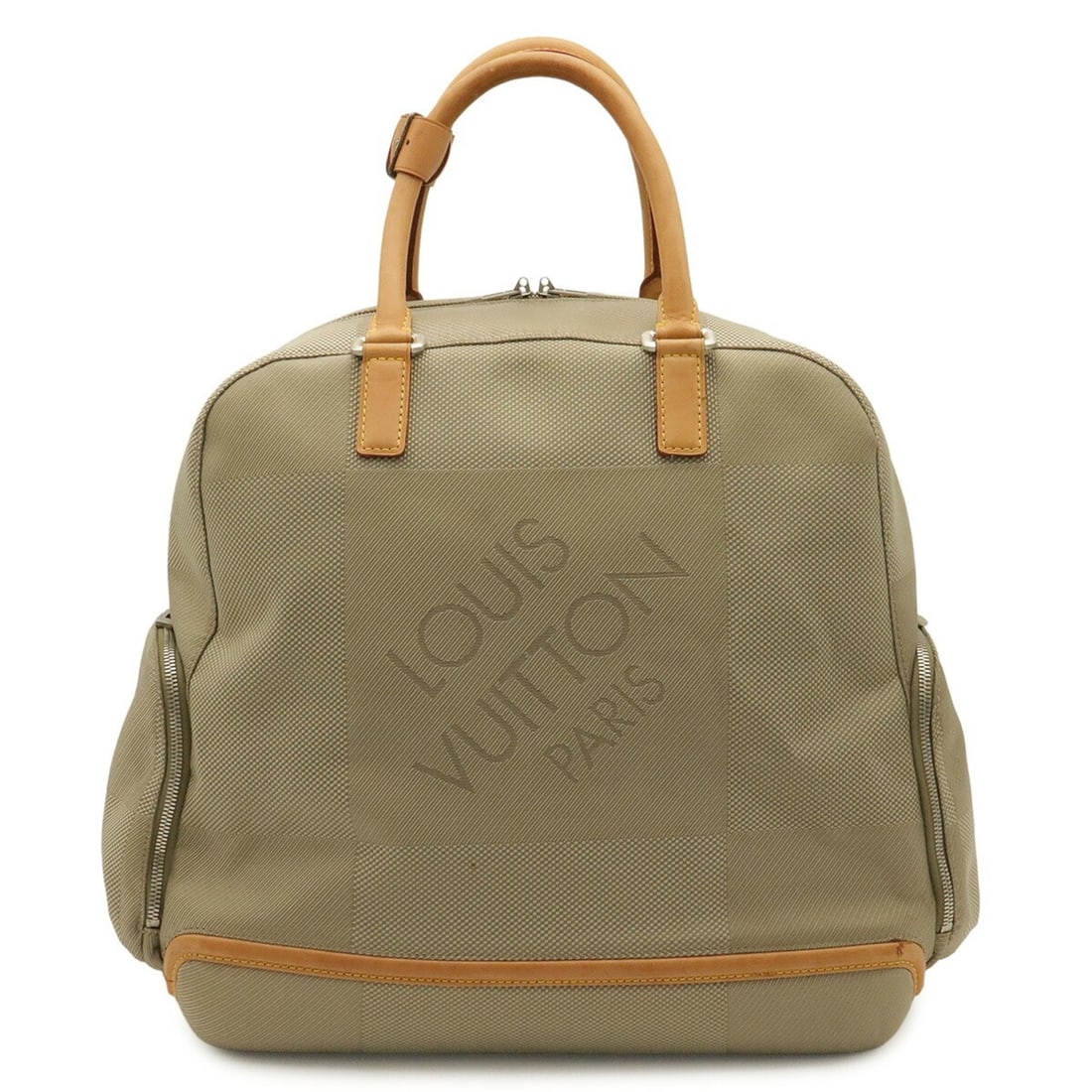 LOUIS VUITTON Damier Geant Aventurier Boston Bag, Handbag, Golf Sable, M93061 (1 of 17)