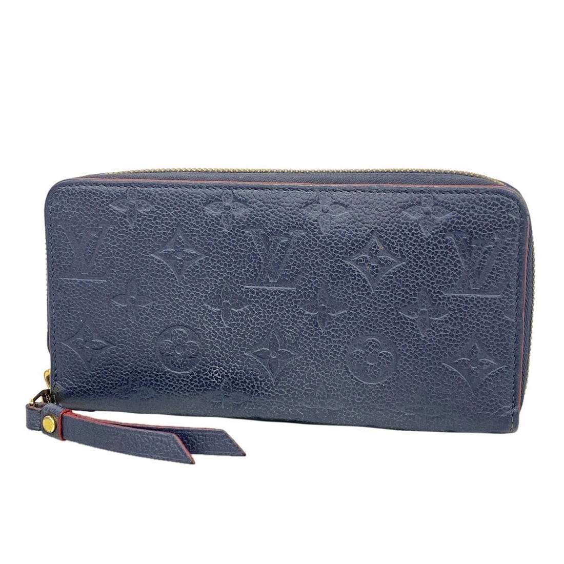 Louis Vuitton Monogram Empreinte Zippy Wallet M62121 Marine Rouge (Women's) (1 of 11)