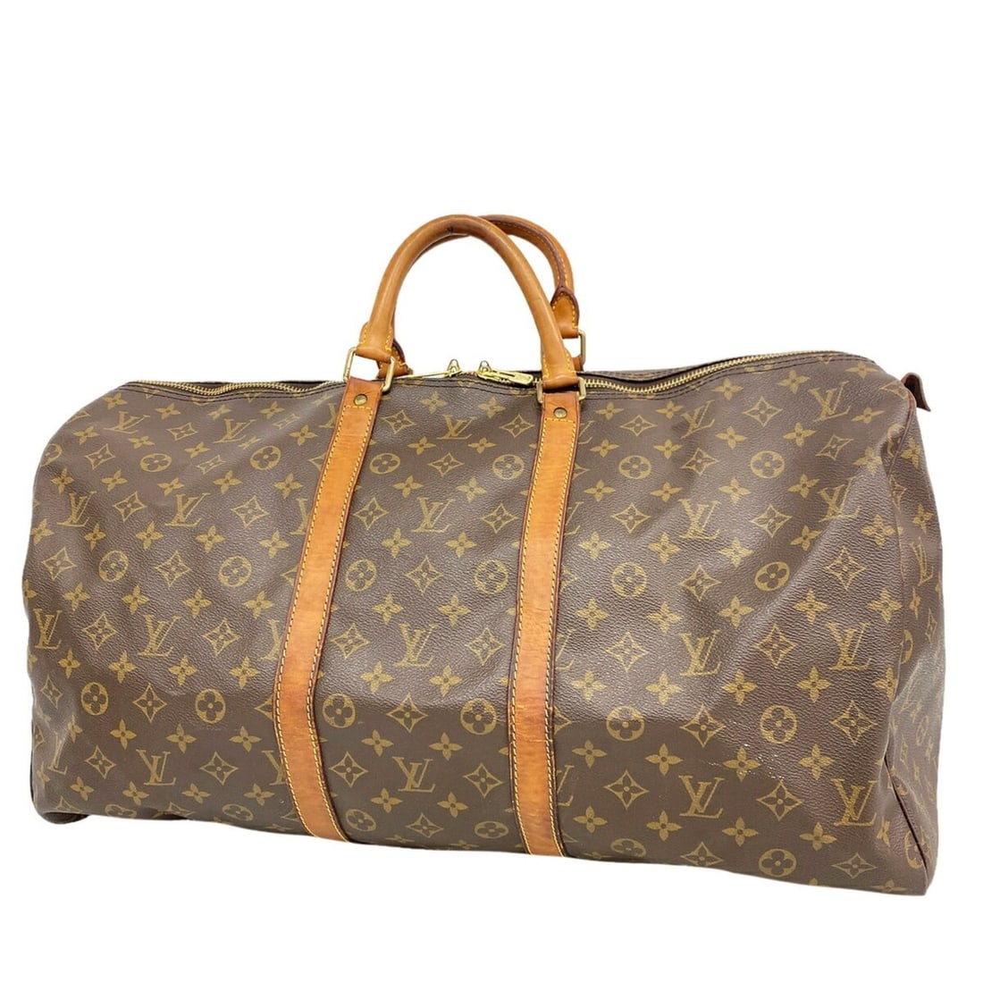 Louis Vuitton Bags - Boston Monogram Keepall 55 M41424 Brown Men's & Women's: --- Catalog ---Category: SizeSize (HxWxD): 30cm x 55cm x 25cm / 11.81'' x 21.65'' x 9.84''Category: DesignType: Boston bagColor: BrownGender: Men,WomenCategory: GeneralMPN: M41424Brand: Louis Vuitton-