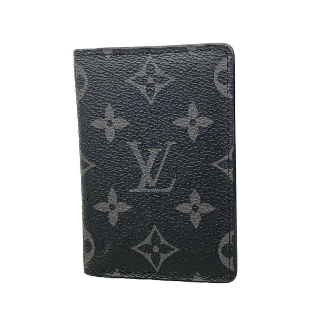 Louis Vuitton Business Card Holder/Card Case, Monogram Eclipse Organizer de Poche, M61696, Black, (1 of 14)