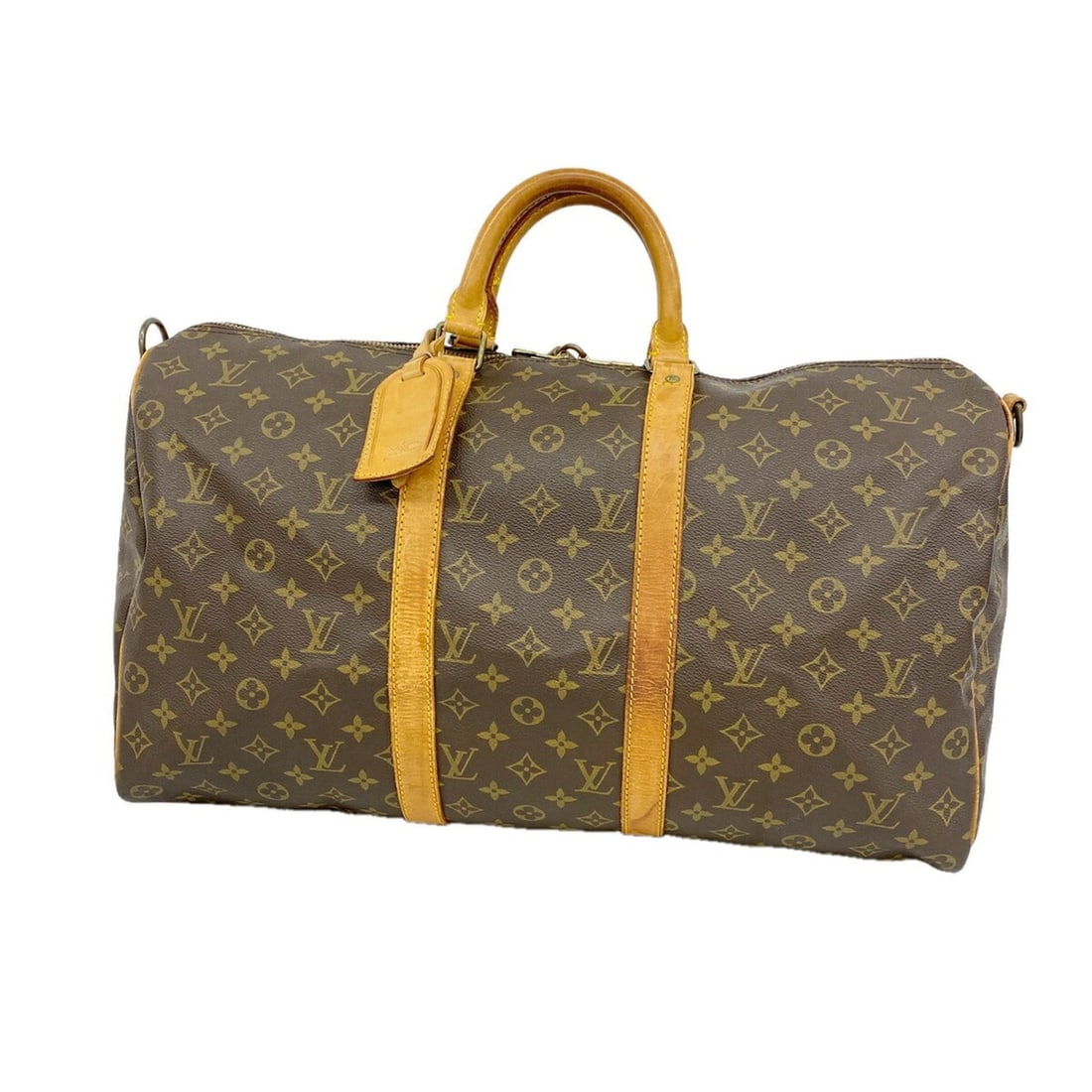 Louis Vuitton Bags - Boston Monogram Keepall Bandoulière 50 M41416 Brown Men's & Women's: --- Catalog ---Category: SizeSize (HxWxD): 28.5cm x 50.5cm x 22.5cm / 11.22'' x 19.88'' x 8.85''Category: DesignType: Boston bagColor: BrownGender: Men,WomenCategory: GeneralMPN: M41416Brand: Louis Vu