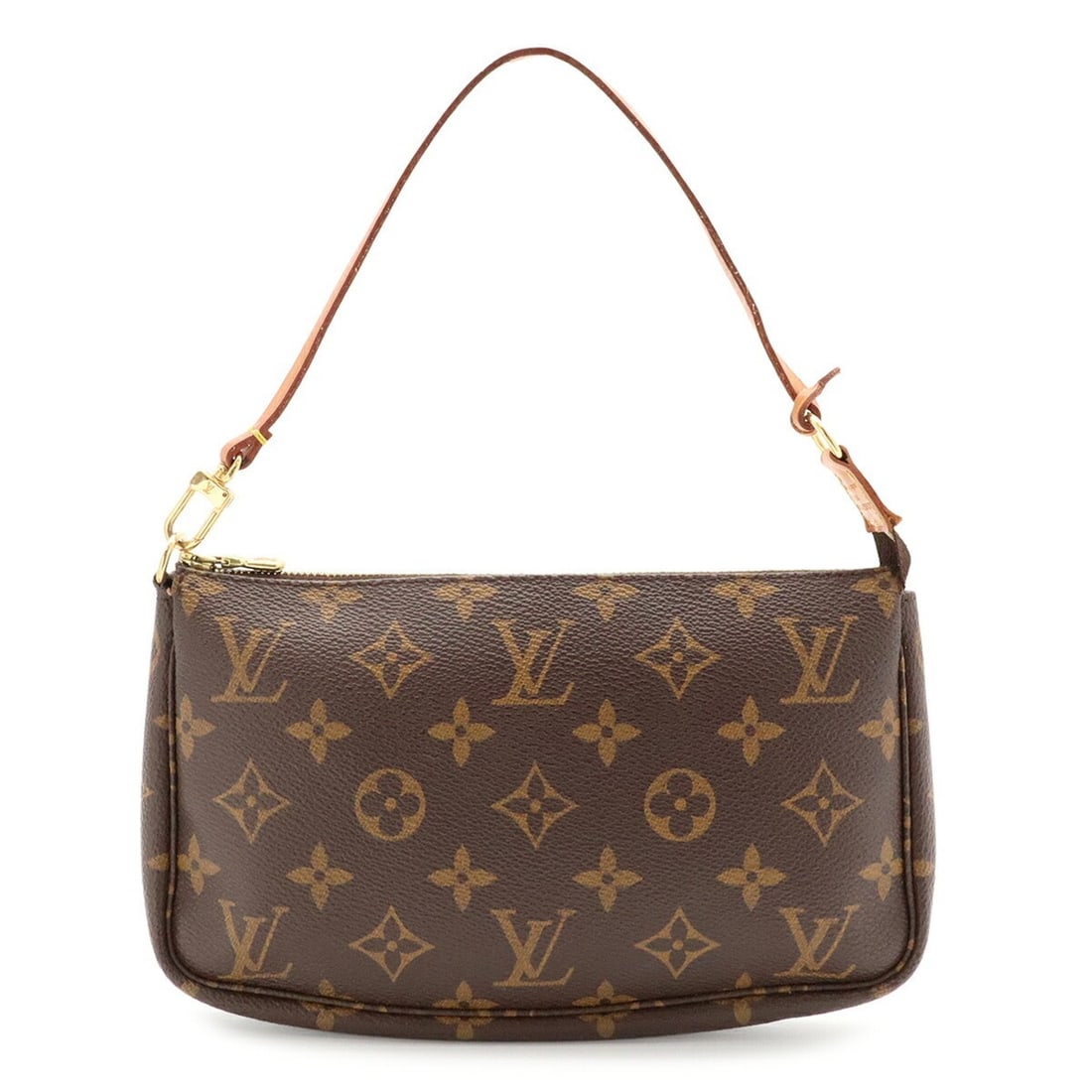 LOUIS VUITTON Louis Vuitton Monogram Pochette Accessoires Handbag Pouch - Bag M51980: --- Catalog ---Category: SizeSize (HxWxD): 13cm x 21cm x 4cm / 5.11'' x 8.26'' x 1.57''Category: DesignType: Handbag, Pochette, PouchColor: BrownGender: WomenMaterial: Monogram , Canvas , PVC , Coated