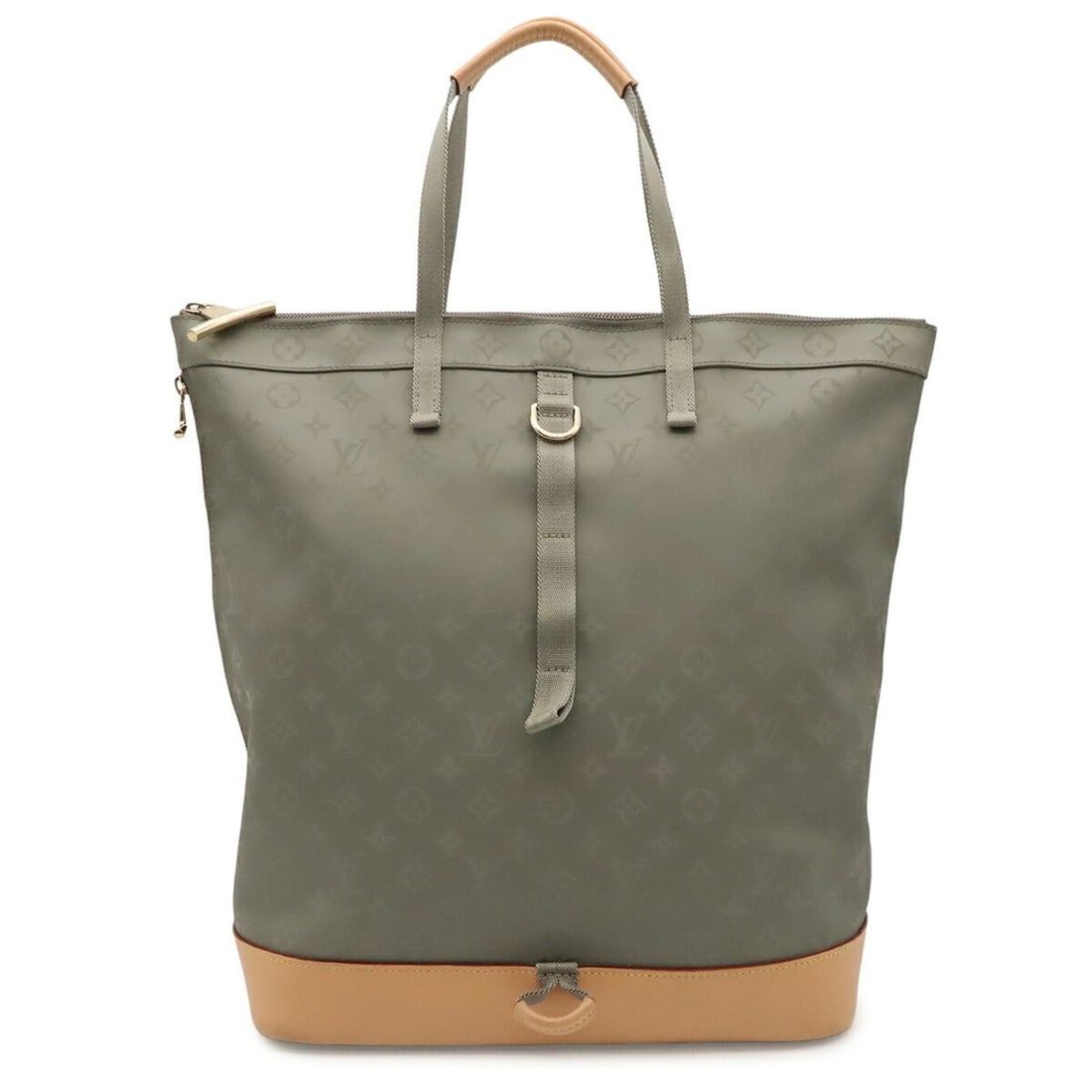 LOUIS VUITTON Louis Vuitton Monogram Titanium Zipped Tote Bag Large Backpack M43887: --- Catalog ---Category: SizeSize (HxWxD): 42.5cm x 34.5cm x 16cm / 16.73'' x 13.58'' x 6.29''Category: DesignType: Backpack, Tote bagColor: Gray, Silver grayGender: WomenMaterial: Monogram , Canvas ,