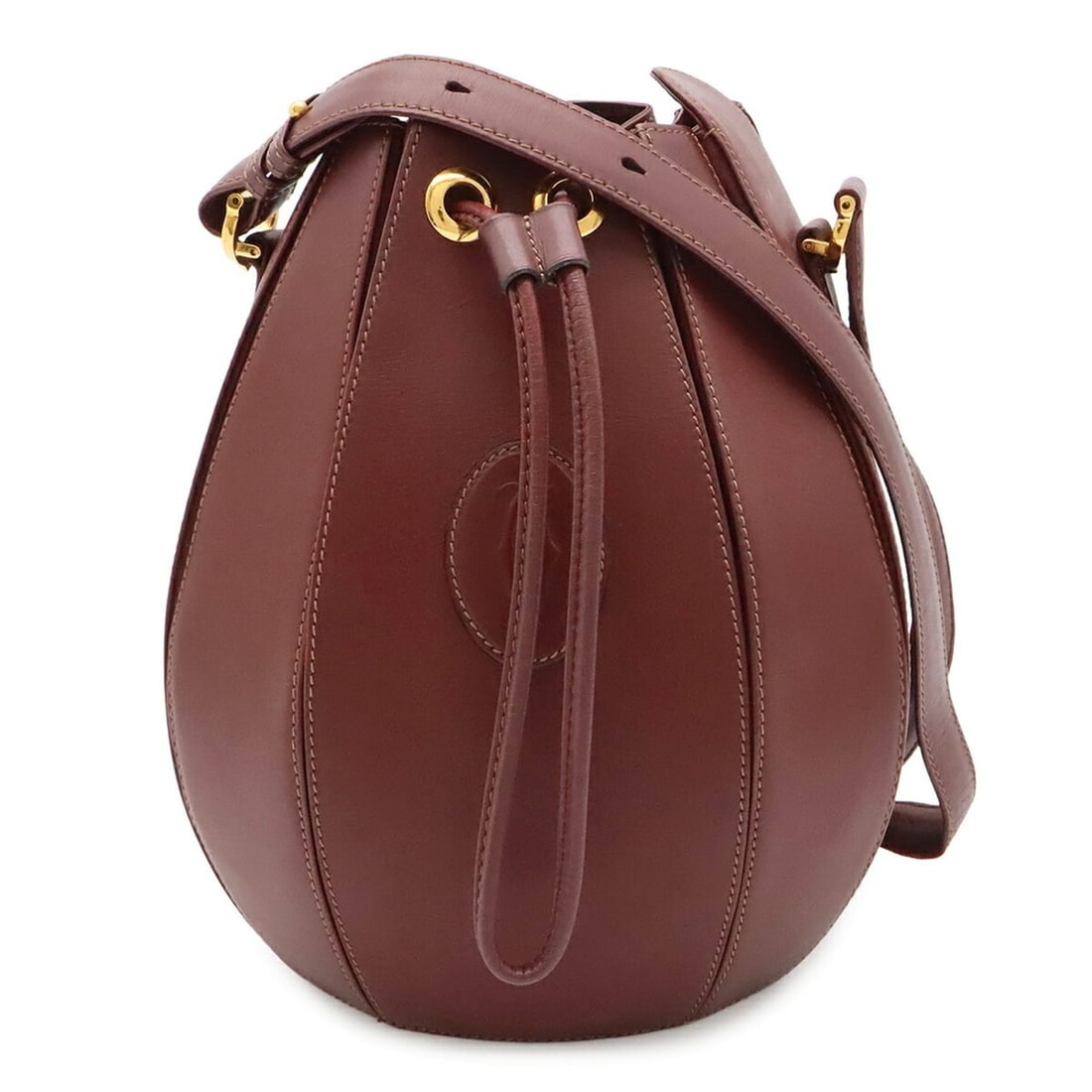 Cartier Must de Line Shoulder Bag, Leather, Bordeaux (1 of 20)