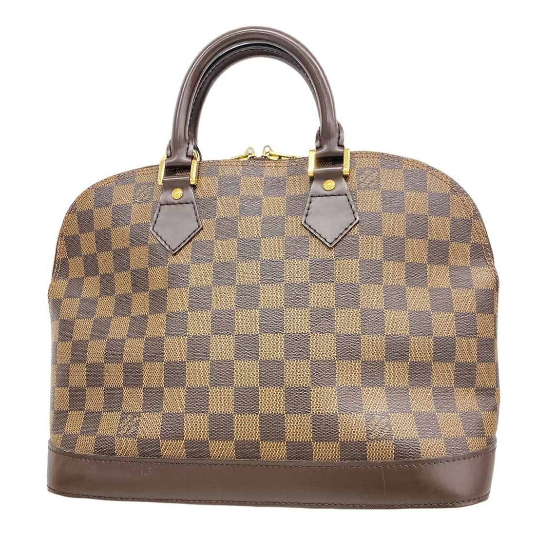 Louis Vuitton Damier Alma Handbag N51131 Ebene Women's (1 of 20)