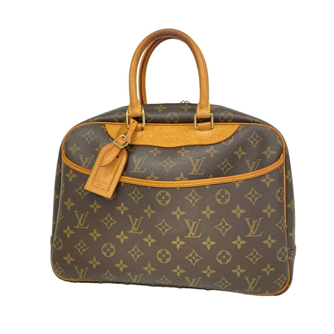 Louis Vuitton Monogram Deauville Handbag M47270 Brown Women's: --- Catalog ---Category: SizeSize (HxWxD): 26cm x 34cm x 13cm / 10.23'' x 13.38'' x 5.11''Category: DesignType: HandbagColor: BrownGender: WomenCategory: GeneralMPN: M47270Brand: Louis Vuitton--- Item
