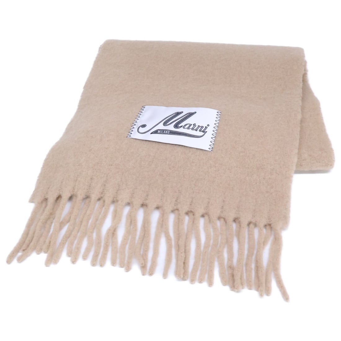 MARNI SCMC0059Y0 UTW918 00M02 Logo Patch Alpaca Stole Scarf Beige Women's: --- Catalog ---Category: SizeSize (LxW): 1.2m x 38.5cm / 47.24'' x 15.15''Category: DesignType: StoleColor: BeigeGender: WomenMaterial: Alpaca Category: GeneralBrand: Marni--- Item List ---Section: Co