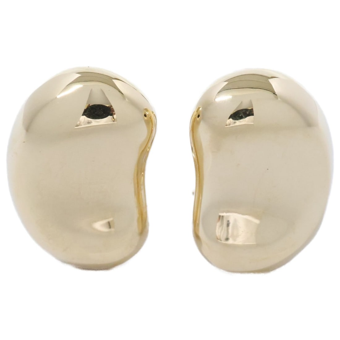 TIFFANY&Co. Tiffany & Co. Newly polished 750YG Bean Earrings Yellow Gold Women's: --- Catalog ---Category: SizeSize (HxWxD): 20.00mm x 13.00mm / 0.79'' x 0.51''Category: DesignType: Clip earringsColor: Yellow goldGender: WomenMaterial: Yellow gold (18K)Category: GeneralBrand: Tiffa