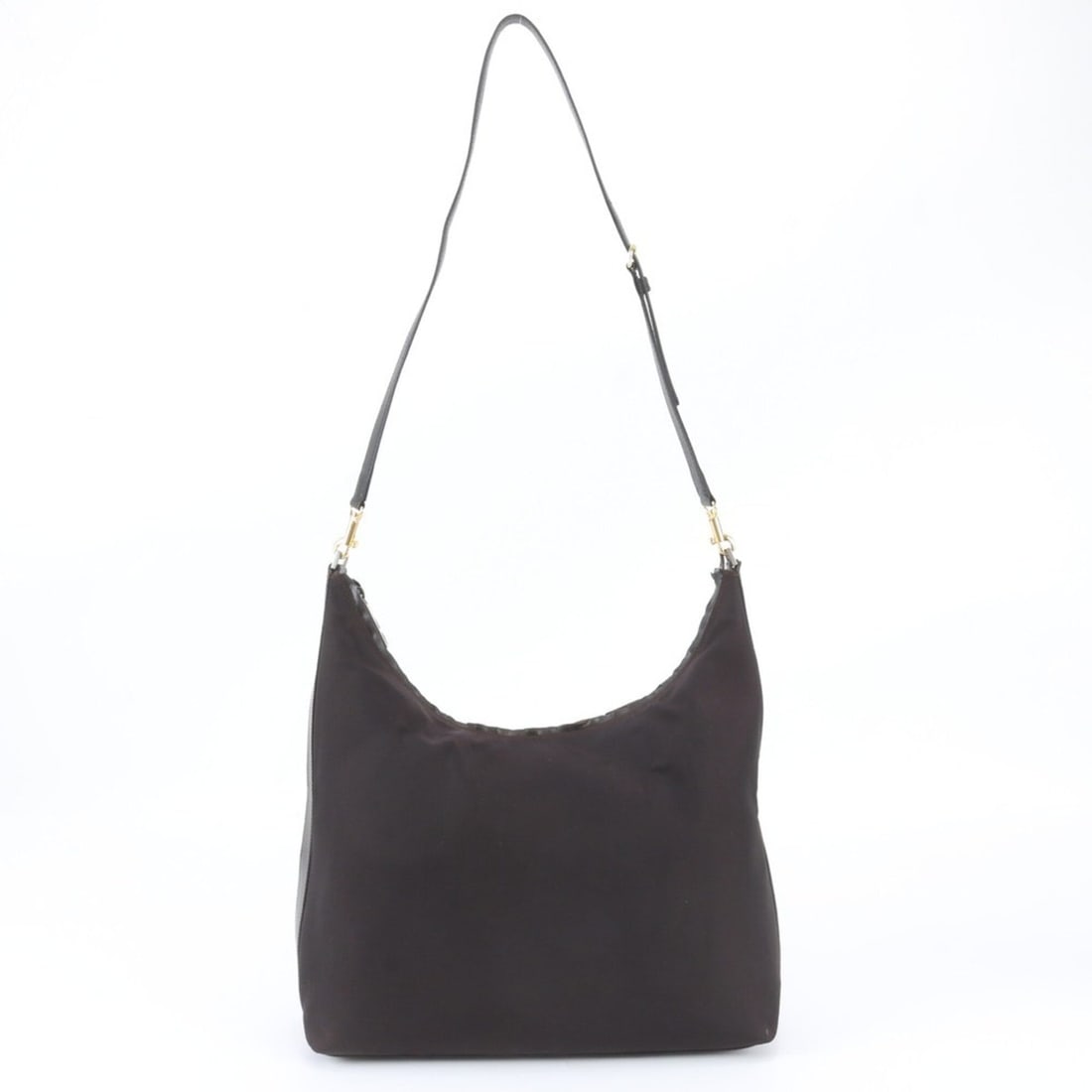 Gucci 001 2113 1955 Leather Canvas Shoulder Bag Handbag Brown Women's (1 of 14)