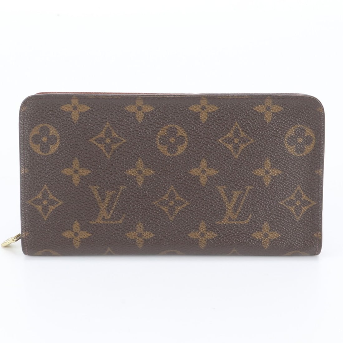 Louis Vuitton Monogram Porte Monnaie Zip M61727 Leather Long Wallet for Men (1 of 10)