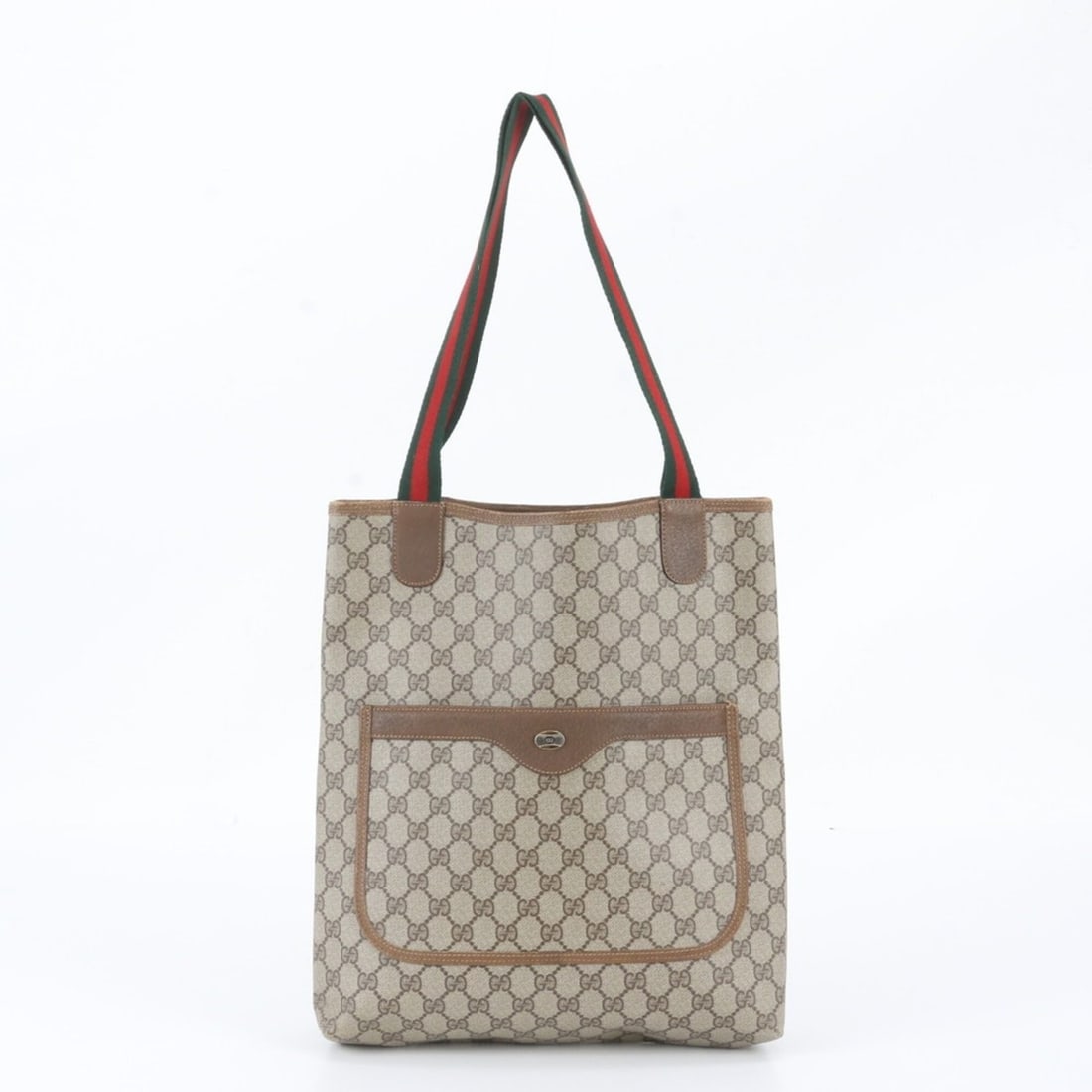 Gucci GG Supreme Sherry Line 39 02 003 Leather Tote Bag Shoulder for Men: --- Catalog ---Category: SizeSize (HxWxD): 36cm x 30cm x 10cm / 14.17'' x 11.81'' x 3.93''Category: DesignType: Shoulder bag, Tote bagColor: BrownGender: MenMaterial: Leather , Coated canvas Category: