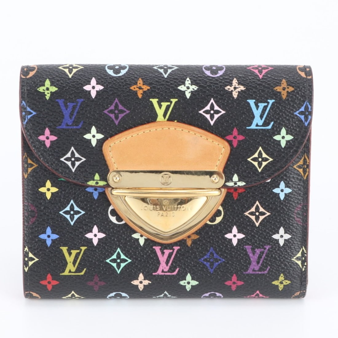 Louis Vuitton Monogram Multicolor Portefeuille Joy M60282 Leather Bi-fold Wallet for Women: --- Catalog ---Category: SizeSize (HxWxD): 10cm x 12.5cm x 1.5cm / 3.93'' x 4.92'' x 0.59''Category: DesignType: Wallet (bi-fold)Color: GrenadeGender: WomenMaterial: Leather , Coated canvas Category: 