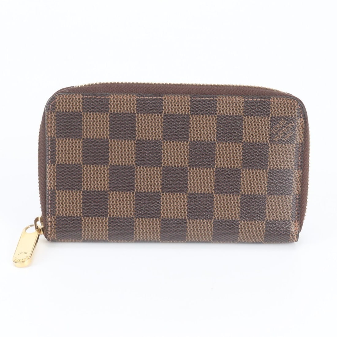 Louis Vuitton Damier Zippy Compact Wallet N60028 Leather Long for Men and Women: --- Catalog ---Category: SizeSize (HxWxD): 10cm x 16cm x 2cm / 3.93'' x 6.29'' x 0.78''Category: DesignType: Long wallet (bi-fold)Color: EbeneGender: Men,WomenMaterial: Leather , Coated canvas Categor