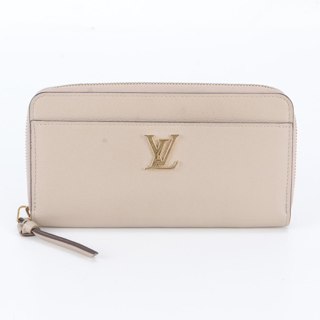 Louis Vuitton RFID-protected Zippy Lockme M80674 Leather Long Wallet for Women: --- Catalog ---Category: SizeSize (HxWxD): 11cm x 19cm x 2.5cm / 4.33'' x 7.48'' x 0.98''Category: DesignType: Long wallet (bi-fold)Color: GrayishGender: WomenMaterial: Leather Category: GeneralMPN: M
