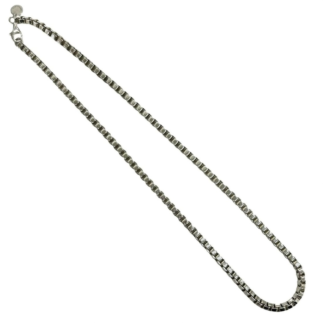 TIFFANY&Co. Tiffany Venetian Necklace, Sterling Silver 925 Chain Choker, Accessory, Silver, Item: --- Catalog ---Category: SizeNeck Circumference: 45.5 cm / 17.91''Category: DesignColor: SilverGender: WomenMaterial: Silver 925Necklace Type: NecklaceCategory: GeneralBrand: Tiffany--- Item List ---S