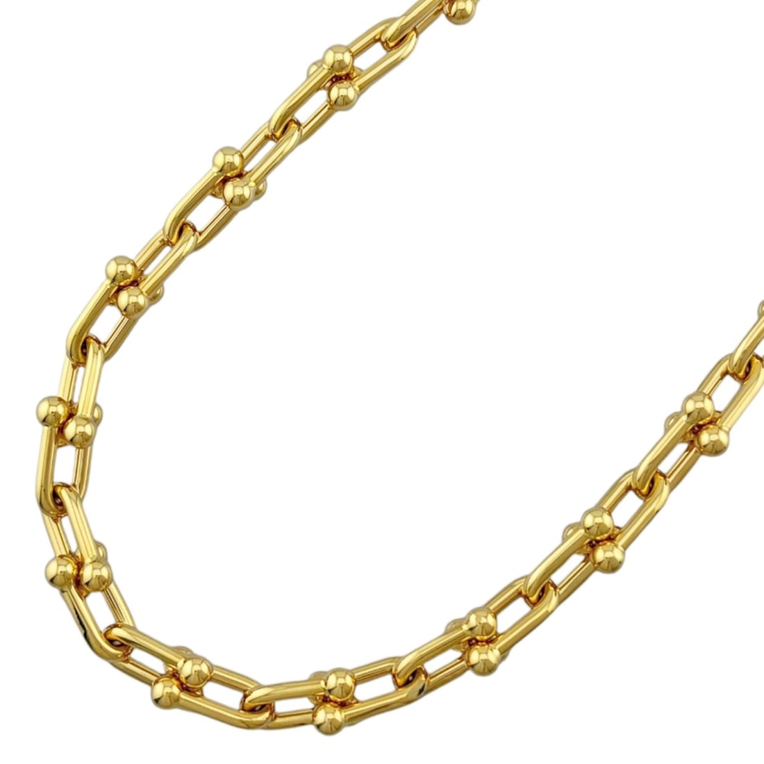 Tiffany HardWear Medium Link Necklace, 18K Yellow Gold, Women's, TIFFANY&Co. (1 of 10)