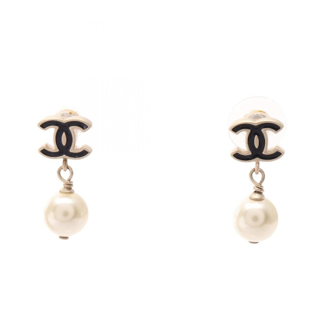 Chanel Coco Mark Earrings, Gold Plated (GP), Faux Pearl, Women's, Tone: --- Catalog ---Category: SizeSize (HxWxD): 24.00mm x 10.00mm / 0.94'' x 0.39''Category: DesignType: Stud earringsColor: GoldGender: WomenMaterial: Gold platingCategory: GeneralBrand: Chanel--- Item Li