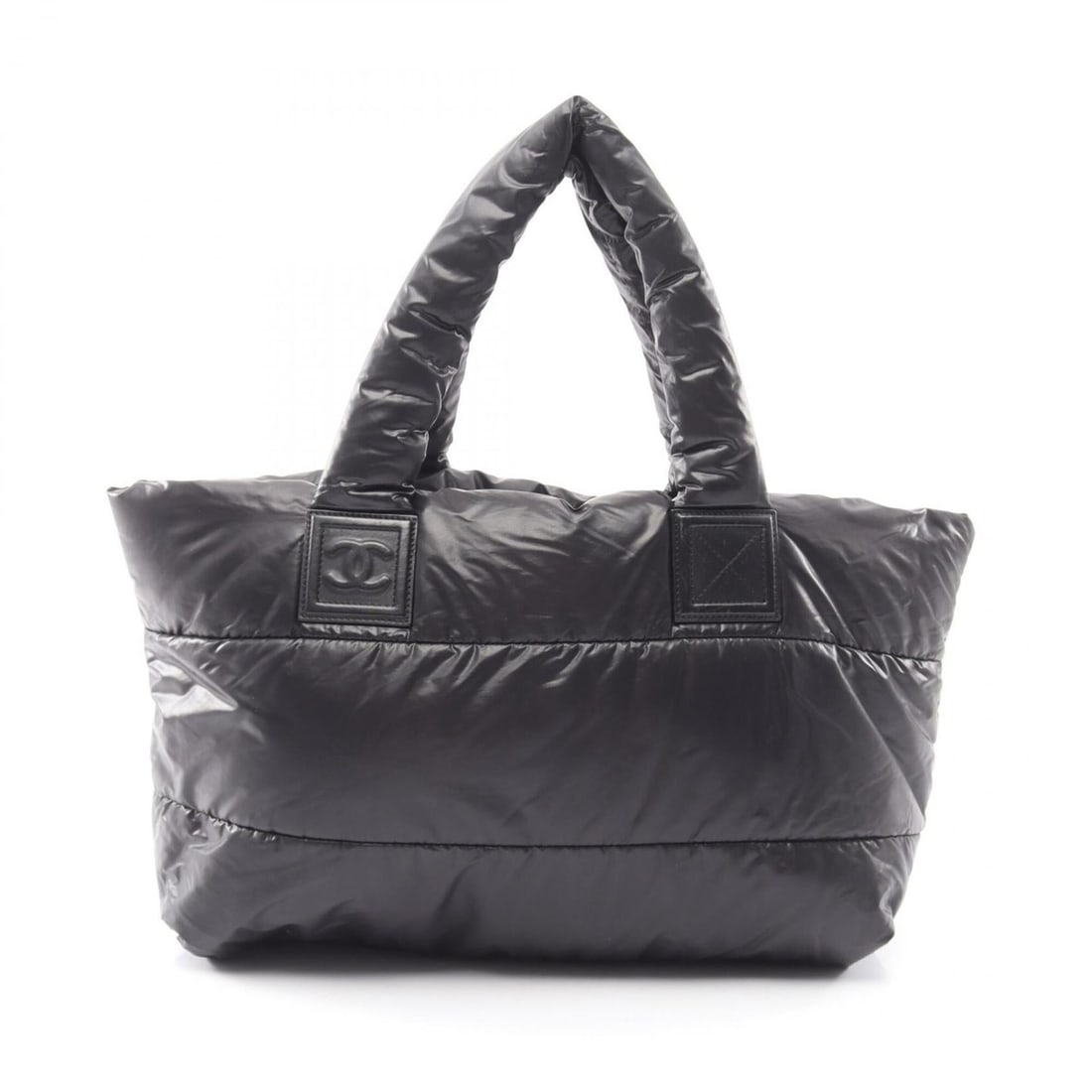 Chanel Coco Cocoon MM Tote Bag Handbag Nylon Women's Black (1 of 12)