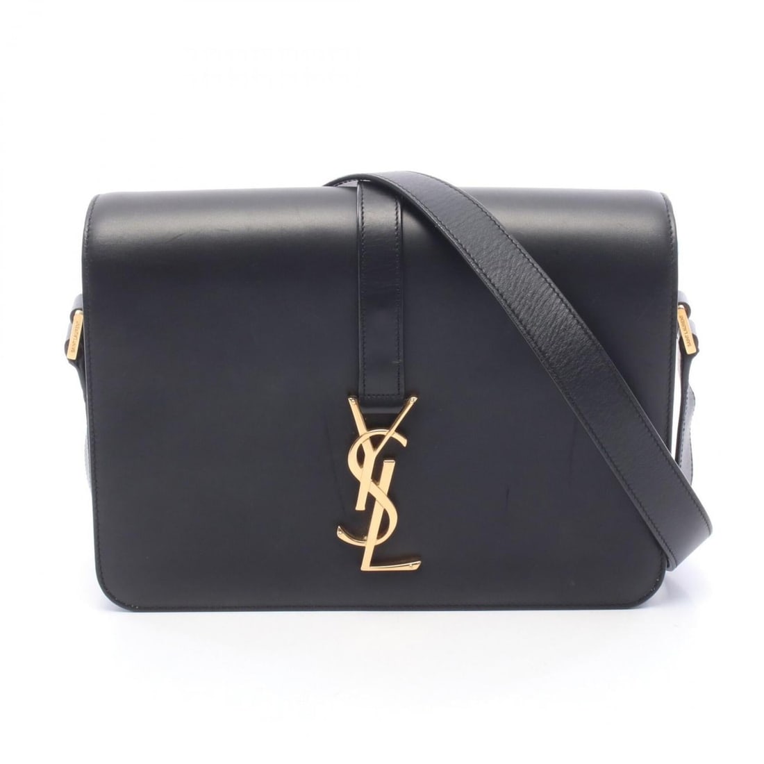Yves Saint Laurent Saint Laurent Paris Universite Shoulder Bag/Handbag, Leather, Women's, Black, (1 of 14)