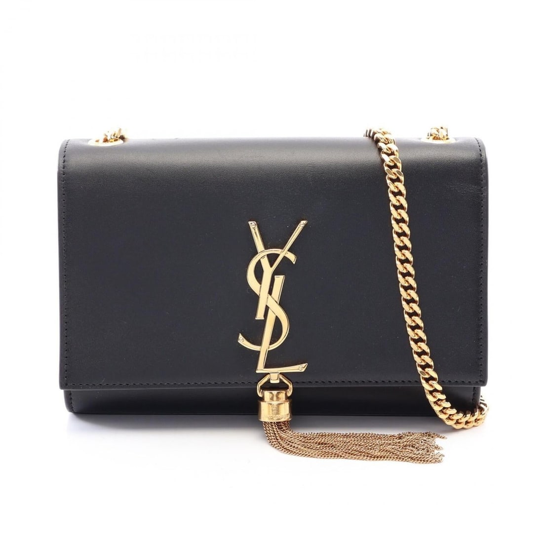 Yves Saint Laurent Saint Laurent Paris Kate Small Shoulder Bag/Handbag, Leather, Women's, Black, (1 of 10)