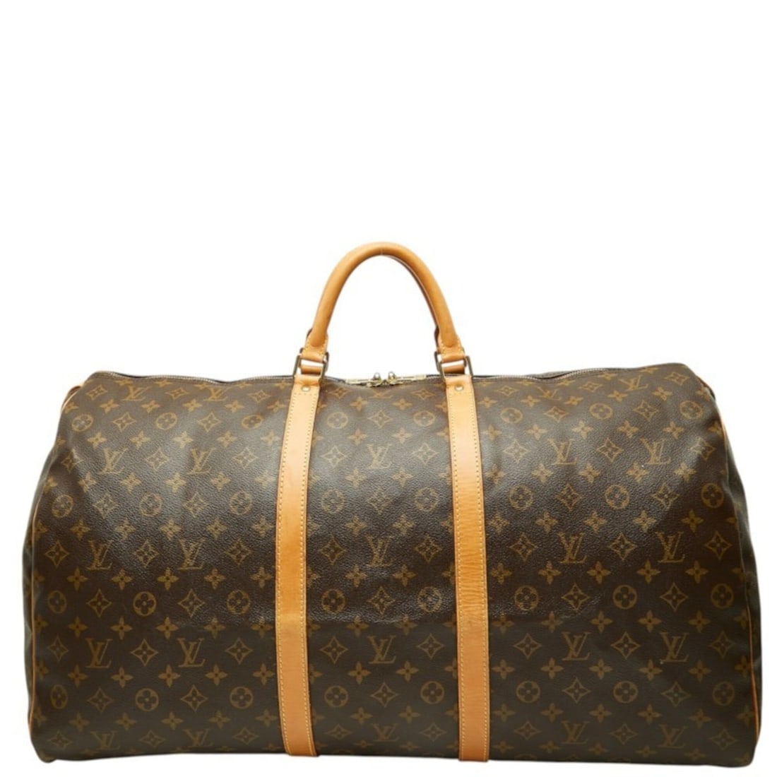 Louis Vuitton Monogram Keepall 60 Boston Bag Travel M41422 Brown Leather Women's LOUIS VUITTON: --- Catalog ---Category: SizeSize (HxWxD): 31cm x 60cm x 25cm / 12.2'' x 23.62'' x 9.84''Category: DesignType: Boston bagColor: BrownGender: WomenMaterial: PVC , Leather Category: GeneralBrand: Louis 
