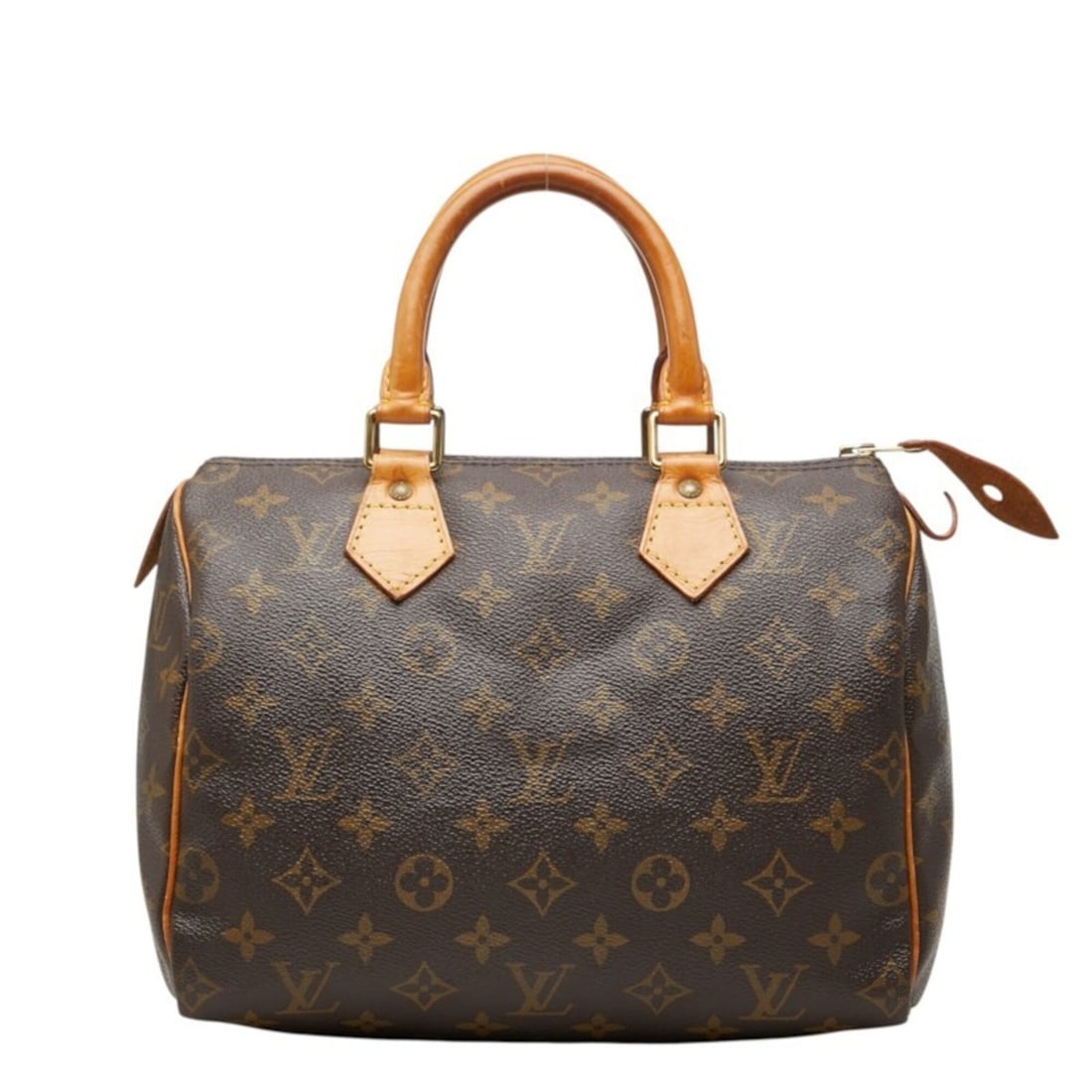 Louis Vuitton Monogram Speedy 25 Mini Boston Bag Handbag M41528 Brown Leather Women's LOUIS VUITTON (1 of 13)