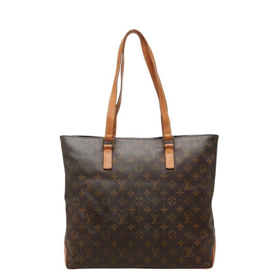 Louis Vuitton Monogram Cabas Mezzo Tote Bag Shoulder M51151 Brown Leather Women's LOUIS VUITTON: --- Catalog ---Category: SizeSize (HxWxD): 31.5cm x 34.5cm x 15.5cm / 12.4'' x 13.58'' x 6.1''Category: DesignType: Shoulder bag, Tote bagColor: BrownGender: WomenMaterial: PVC , Leather Category: Gen