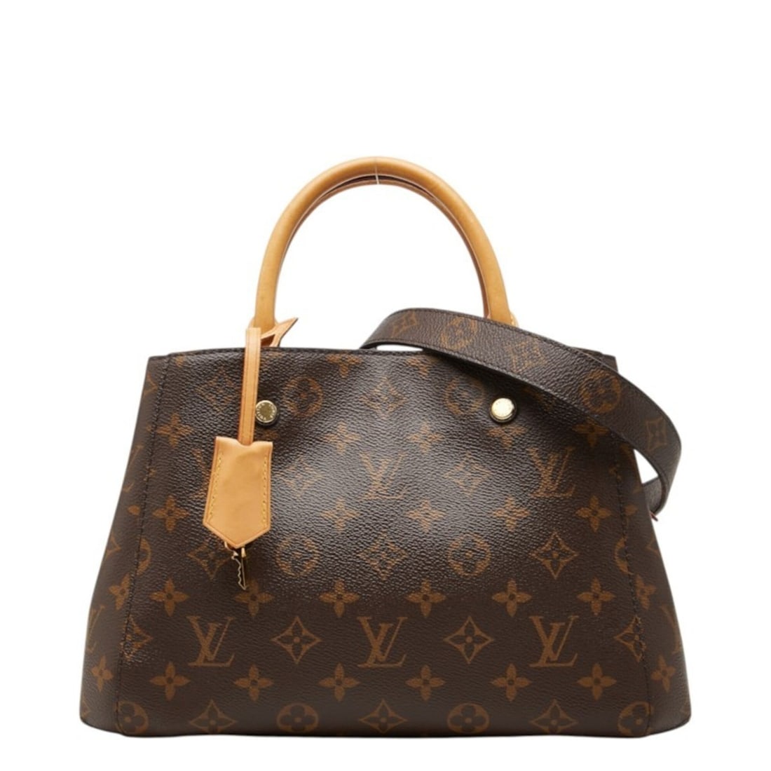 Louis Vuitton Monogram Montaigne BB Handbag Shoulder Bag 2WAY M41055 Brown Leather Women's LOUIS: --- Catalog ---Category: SizeSize (HxWxD): 20cm x 29.5cm x 13cm / 7.87'' x 11.61'' x 5.11''Category: DesignType: Handbag, Shoulder bagColor: BrownGender: WomenMaterial: PVC , Leather Category: General