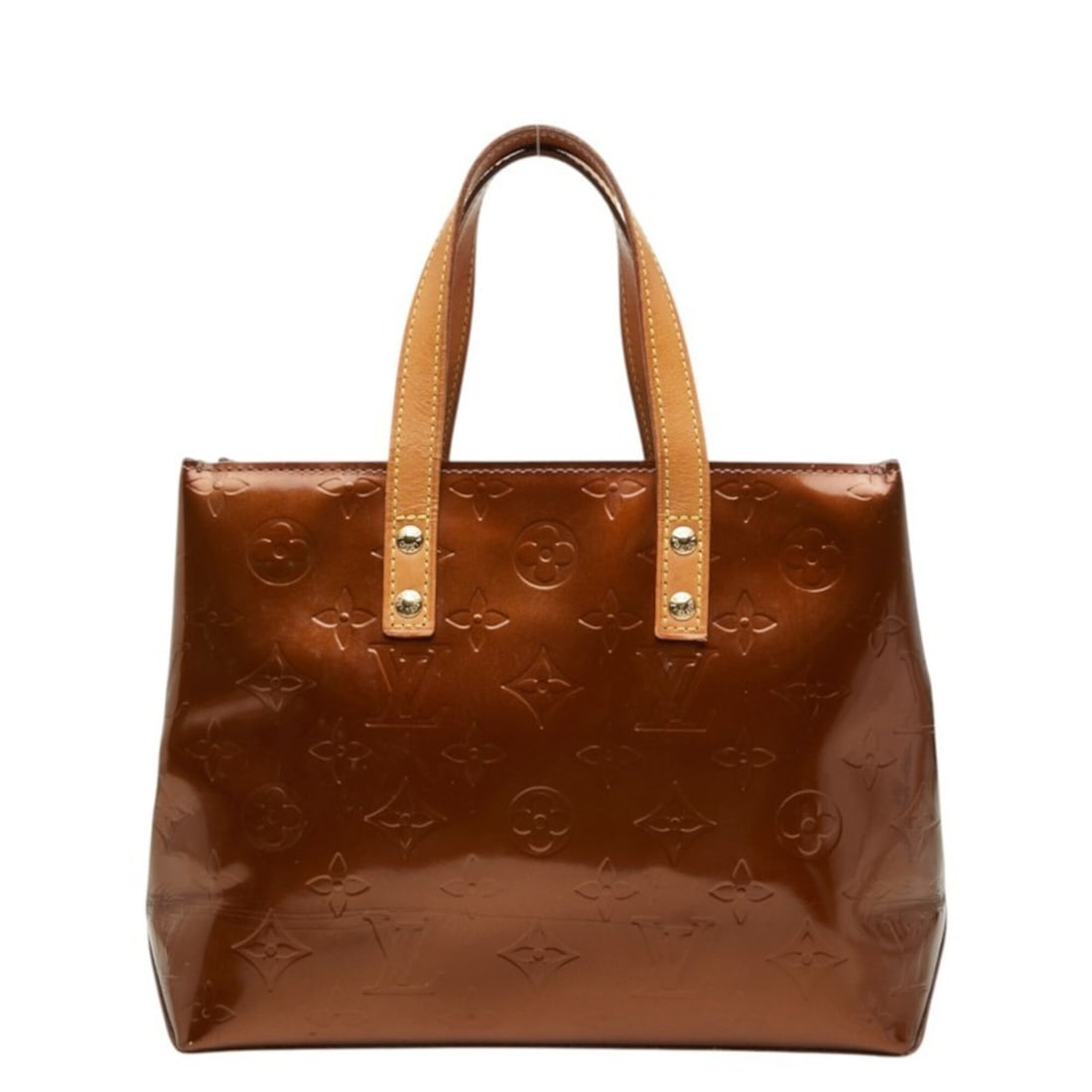 Louis Vuitton Monogram Vernis Lead PM Handbag M91146 Bronze Brown Patent Leather Women's LOUIS: --- Catalog ---Category: SizeSize (HxWxD): 18cm x 23cm x 10cm / 7.08'' x 9.05'' x 3.93''Category: DesignType: HandbagColor: Bronze, BrownGender: WomenMaterial: Patent leather Category: GeneralBrand: L