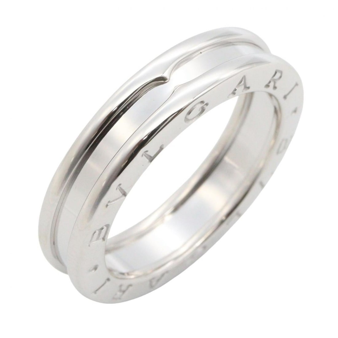 Bvlgari Bulgari B-zero1 Ring, 1-band ring, 18K White Gold (18KWG), Silver-tone, for Men and Women,: --- Catalog ---Category: SizeJP Size: 14US Size: 7Category: DesignType: Band ringColor: SilverGender: Men,WomenMaterial: White gold (18K)Category: GeneralMPN: 346566Brand: Bvlgari--- Item List ---Sect