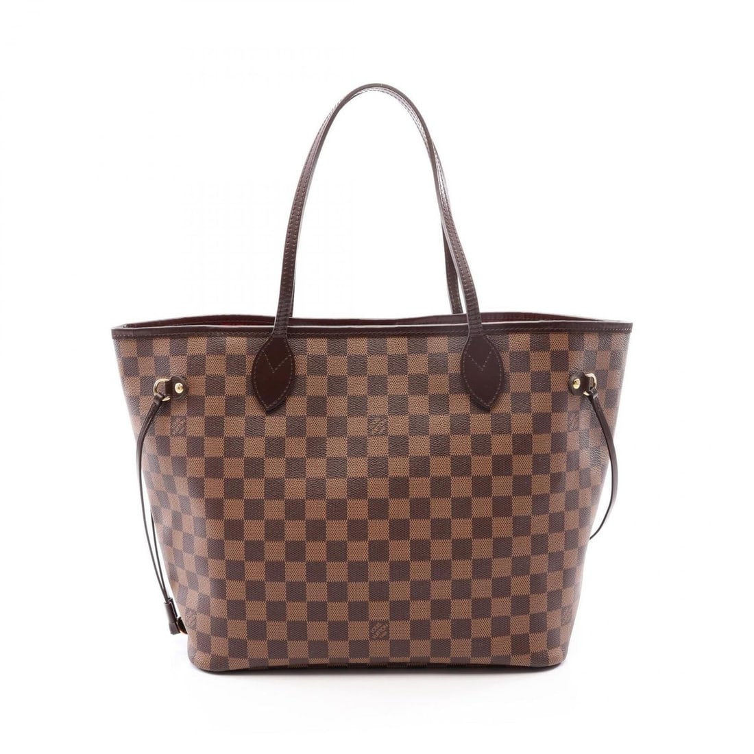Louis Vuitton Neverfull MM Damier Ebene Tote Bag Handbag, Coated Canvas and Leather, Pattern,: --- Catalog ---Category: SizeSize (HxWxD): 29cm x 32cm x 15cm / 11.41'' x 12.59'' x 5.9''Strap Length: 49cm / 19.29''Category: DesignType: Handbag, Tote bagColor: Brown, EbeneGender: WomenMaterial: