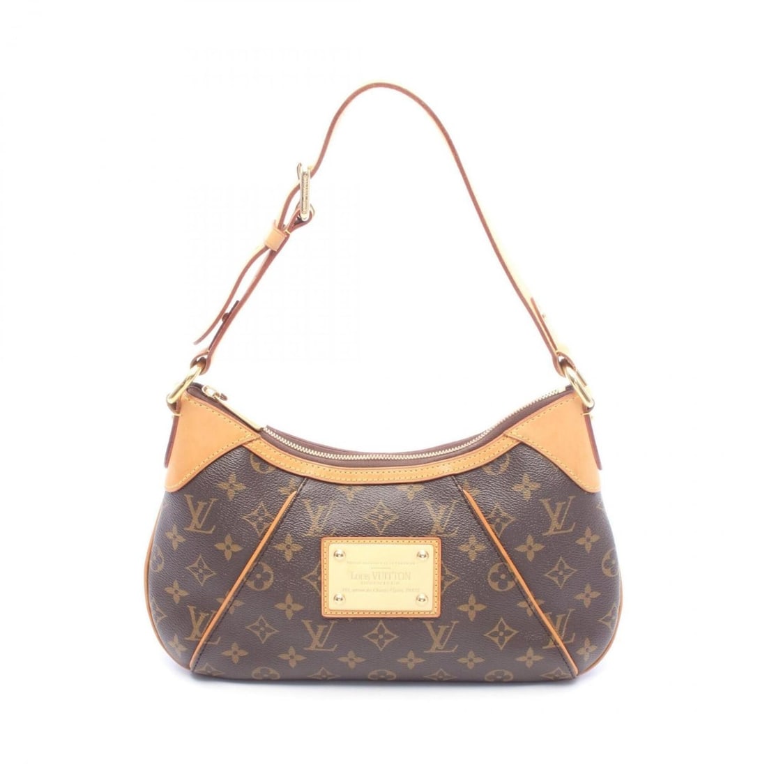 Louis Vuitton Thames PM Monogram Shoulder Bag/Handbag, Coated Canvas and Leather, Pattern, Women's, (1 of 18)