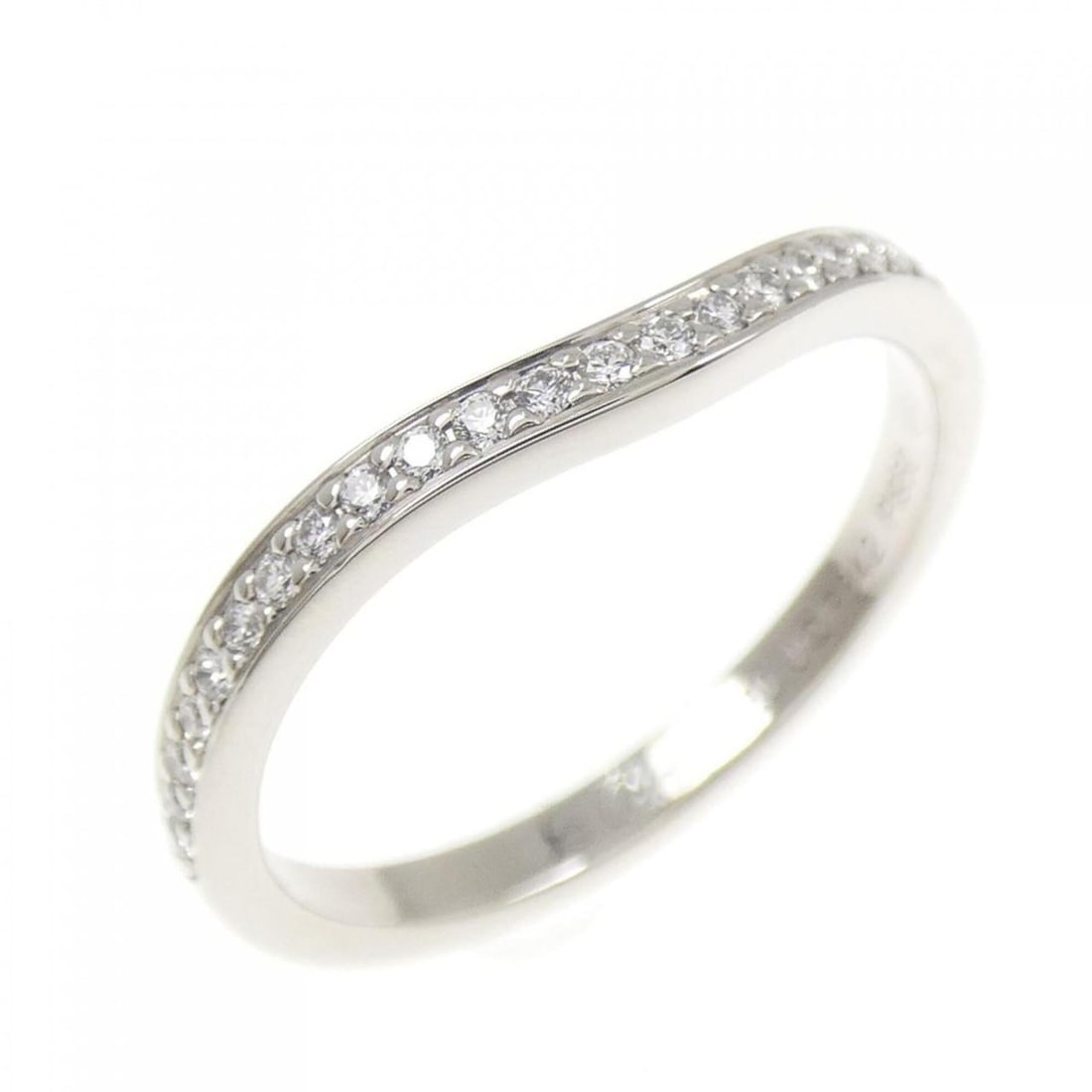 Cartier Ballerina Ring: --- Catalog ---Category: SizeUS Size: 5.5Brand Size: 50Category: DesignType: Band ringGender: WomenMaterial: Platinum 950Category: GeneralMPN: B4093000Brand: Cartier--- Item List ---Section: