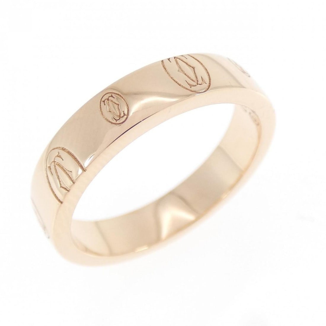 Cartier Happy Birthday Ring: --- Catalog ---Category: SizeUS Size: 5Brand Size: 49Category: DesignType: Band ringGender: WomenMaterial: Pink gold (18K)Category: GeneralMPN: B4051100Brand: Cartier--- Item List ---Section:
