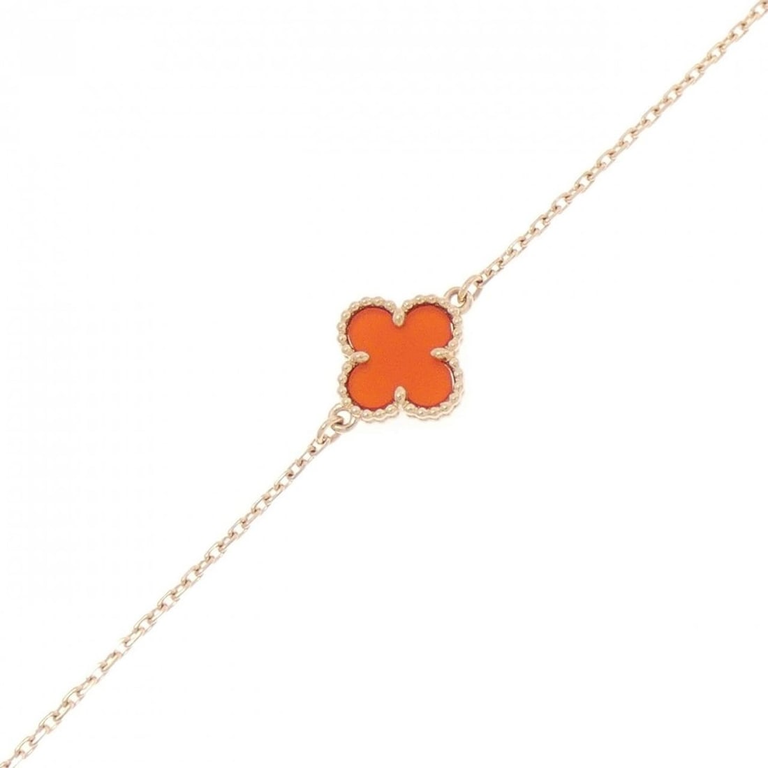 Van Cleef & Arpels Sweet Alhambra Bracelet: --- Catalog ---Category: SizeLength: 16cm - 17.5cm / 6.29'' - 6.88''Category: DesignType: Charm braceletGender: WomenMaterial: Pink gold (18K)Category: GeneralMPN: VCARN59K00Brand: Van Cleef &