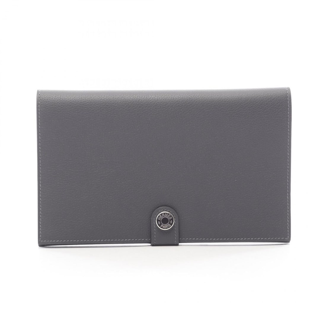 Hermes R.M.S Tutan Man Bi-fold Long Wallet, Leather, Evercolor, Men's, Gray: --- Catalog ---Category: SizeSize (HxWxD): 12.5cm x 20cm x 1.5cm / 4.92'' x 7.87'' x 0.59''Category: DesignType: Long wallet (bi-fold)Color: GrayGender: MenMaterial: Leather Category: GeneralBrand: He