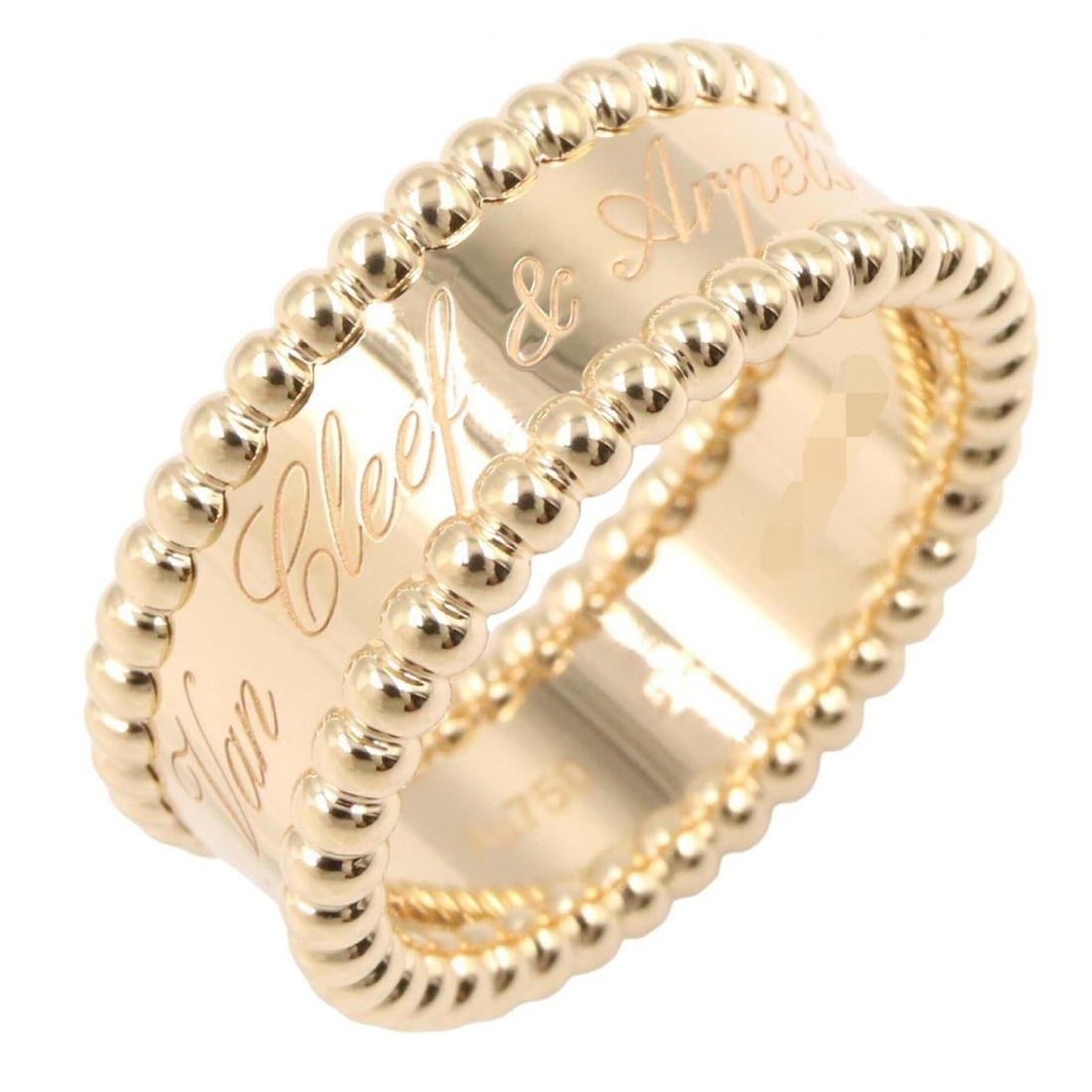 Van Cleef & Arpels Perlee Signature Ring, 18K (Yellow Gold), Women's, Gold Tone, VCARO3Y600: --- Catalog ---Category: SizeJP Size: 11.5US Size: 6Category: DesignType: Band ringColor: GoldGender: WomenMaterial: Yellow gold (18K)Category: GeneralMPN: VCARO3Y600Brand: Van Cleef & Arpels--- Item 
