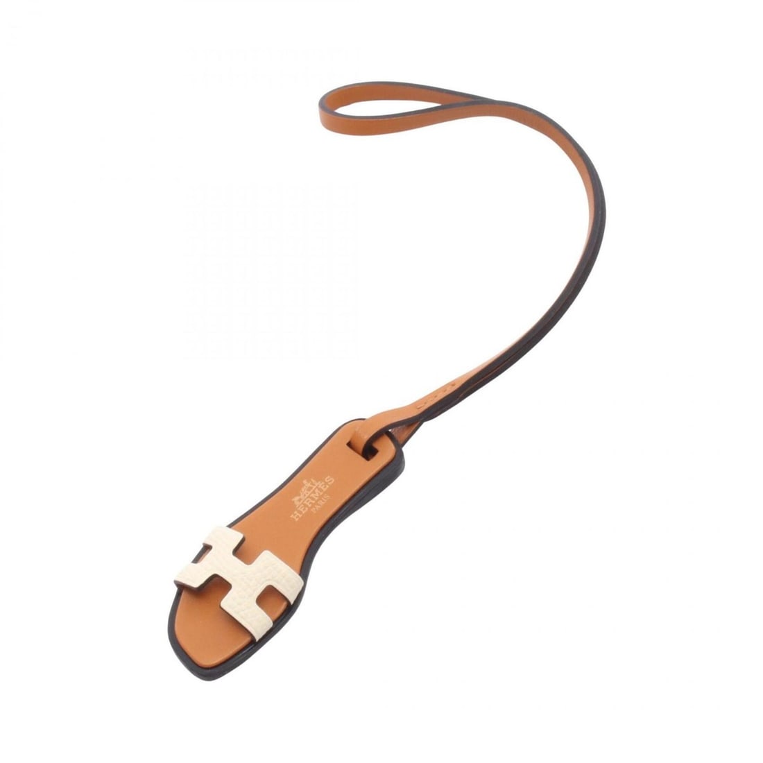Hermes Oran Nano Natural Sable Nata Charm Accessory, Veau Epsom Leather, Vache Hunter, Women's,: --- Catalog ---Category: DesignType: Handbag charmColor: Black, Brown, IvoryGender: WomenMaterial: Epsom leather, Vache leatherCategory: GeneralBrand: Hermes--- Item List ---Section: ConditionRanking: