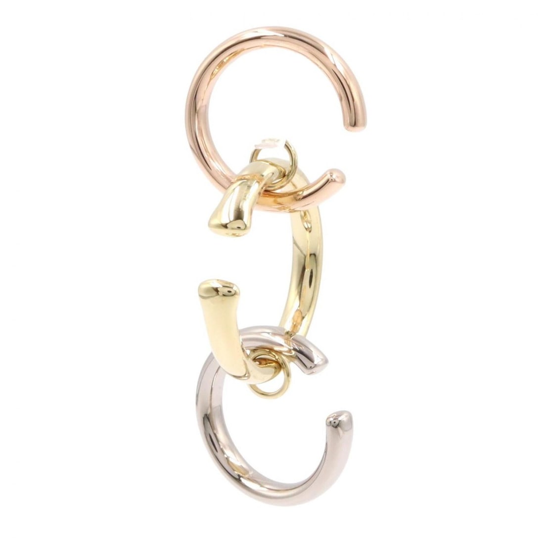 Cartier Sacai Trinity Ear Cuff M - Accessory 18K (Yellow Gold), 18KWG (White 18KPG (Pink Gold): --- Catalog ---Category: DesignType: EarcuffColor: Gold, SilverGender: WomenMaterial: Pink gold (18K), White gold (18K), Yellow gold (18K)Category: GeneralBrand: Cartier--- Item List ---Section: Condi