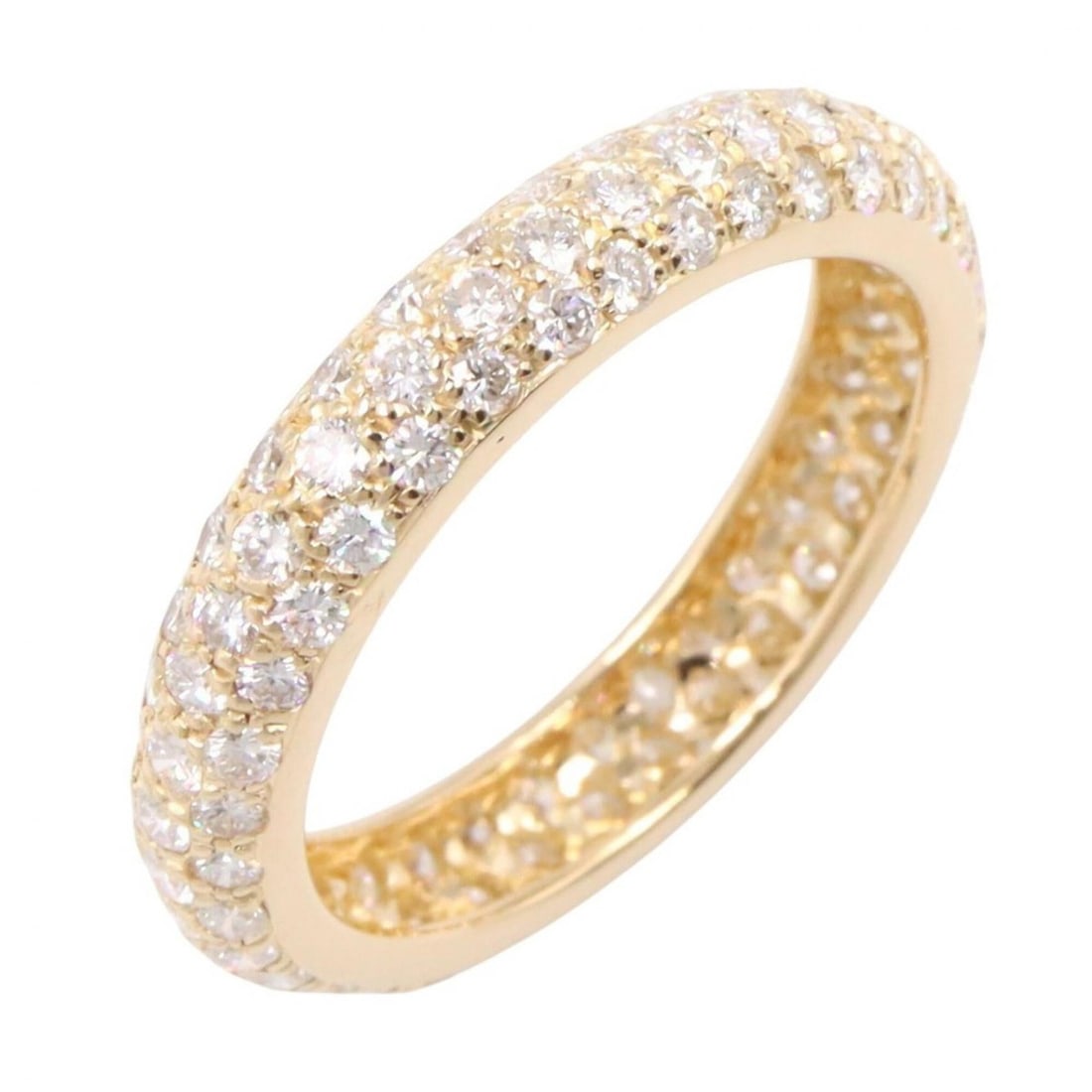 Cartier Etincelle de Full Diamond Ring - 18K (Yellow Gold) for Women Gold Tone, Clear Tone B4087052 (1 of 19)