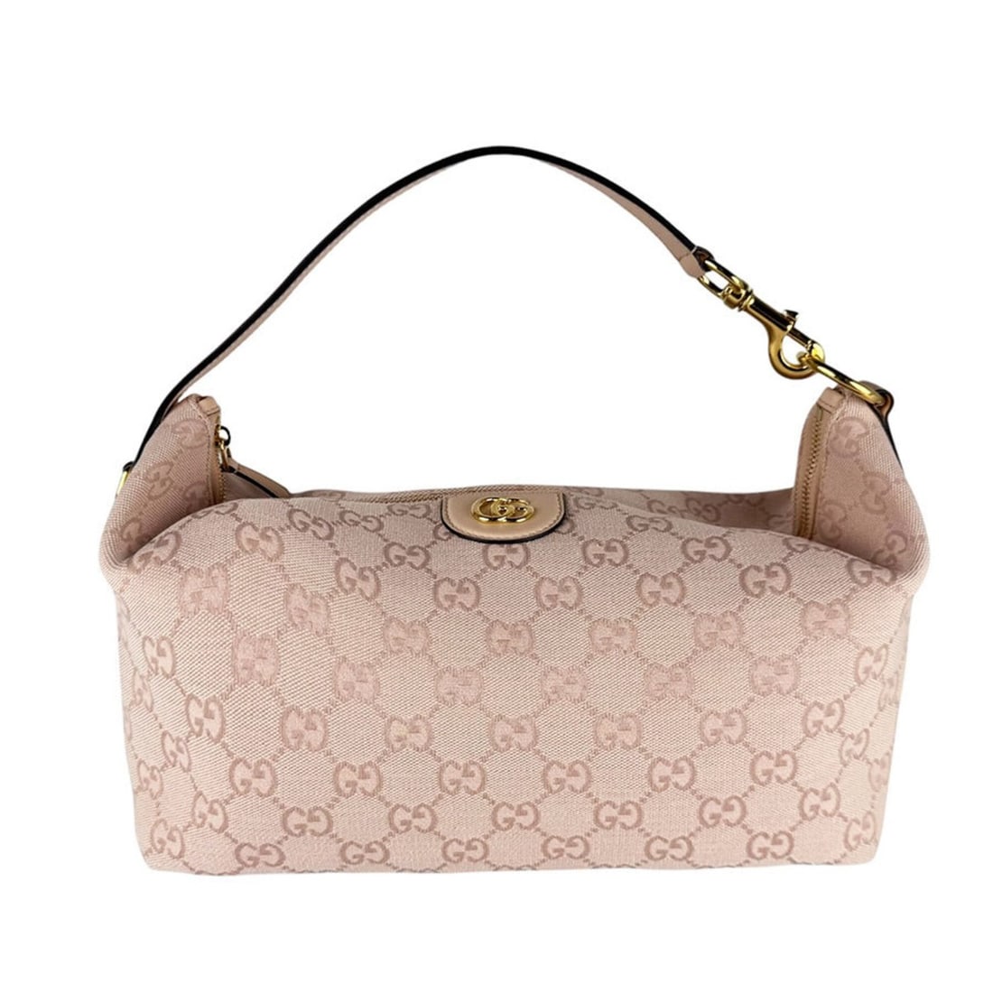 Gucci handbag/shoulder bag, vanity style, GG canvas and leather, pink, women's, 857799 z10994: --- Catalog ---Category: SizeSize (HxWxD): 18cm x 33cm x 3cm / 7.08'' x 12.99'' x 1.18''Category: DesignType: Handbag, Shoulder bagColor: PinkGender: WomenMaterial: GG canvas , Leather Category: Gener