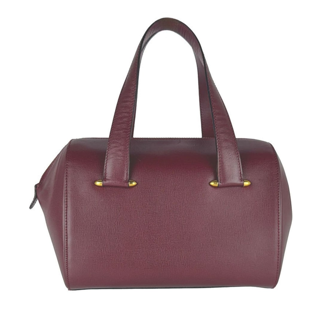 Cartier CARTIER Handbag Must Line Leather Bordeaux Women's z10974 (1 of 12)