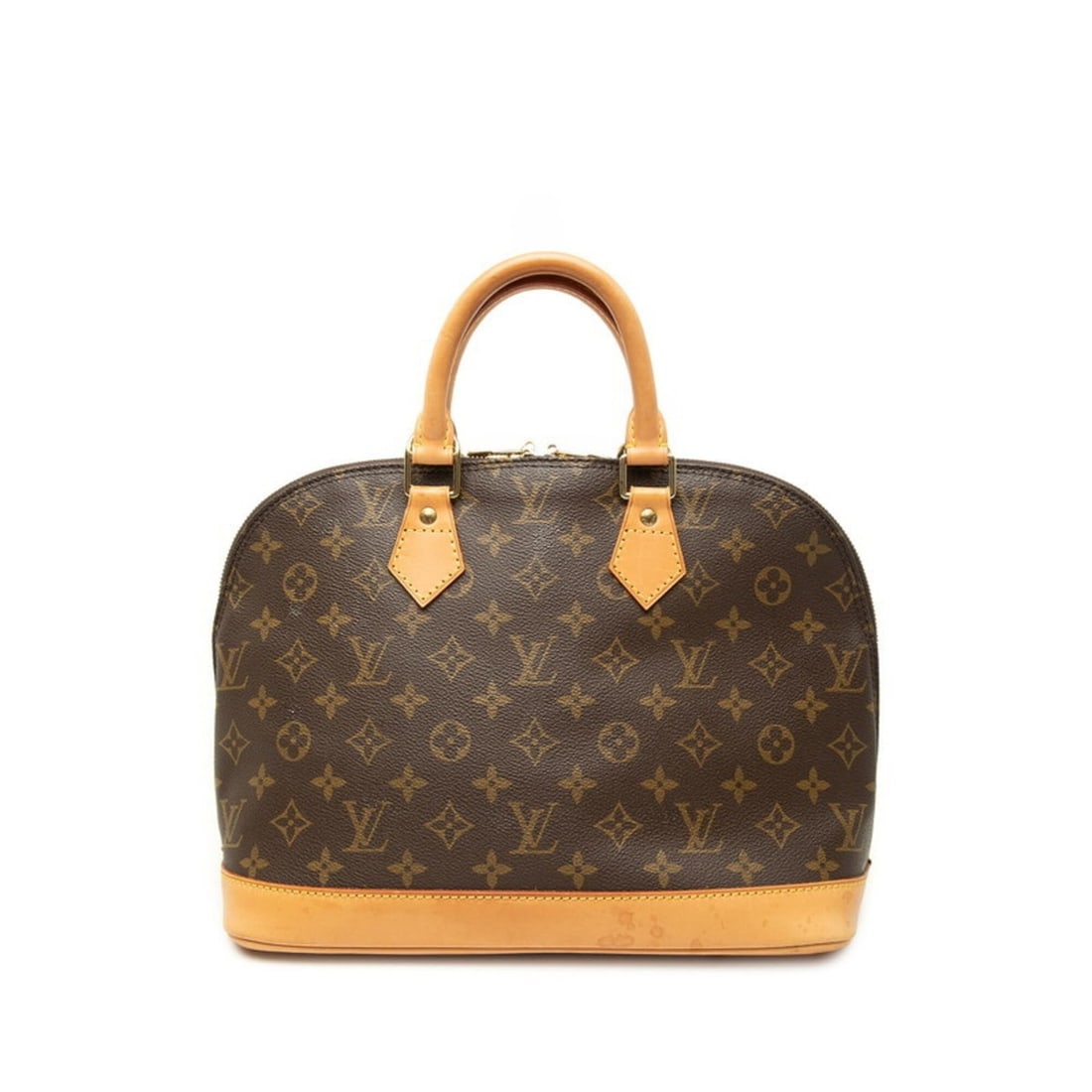 Louis Vuitton Monogram Alma PM Handbag M51130 Brown Leather Women's LOUIS VUITTON (1 of 15)